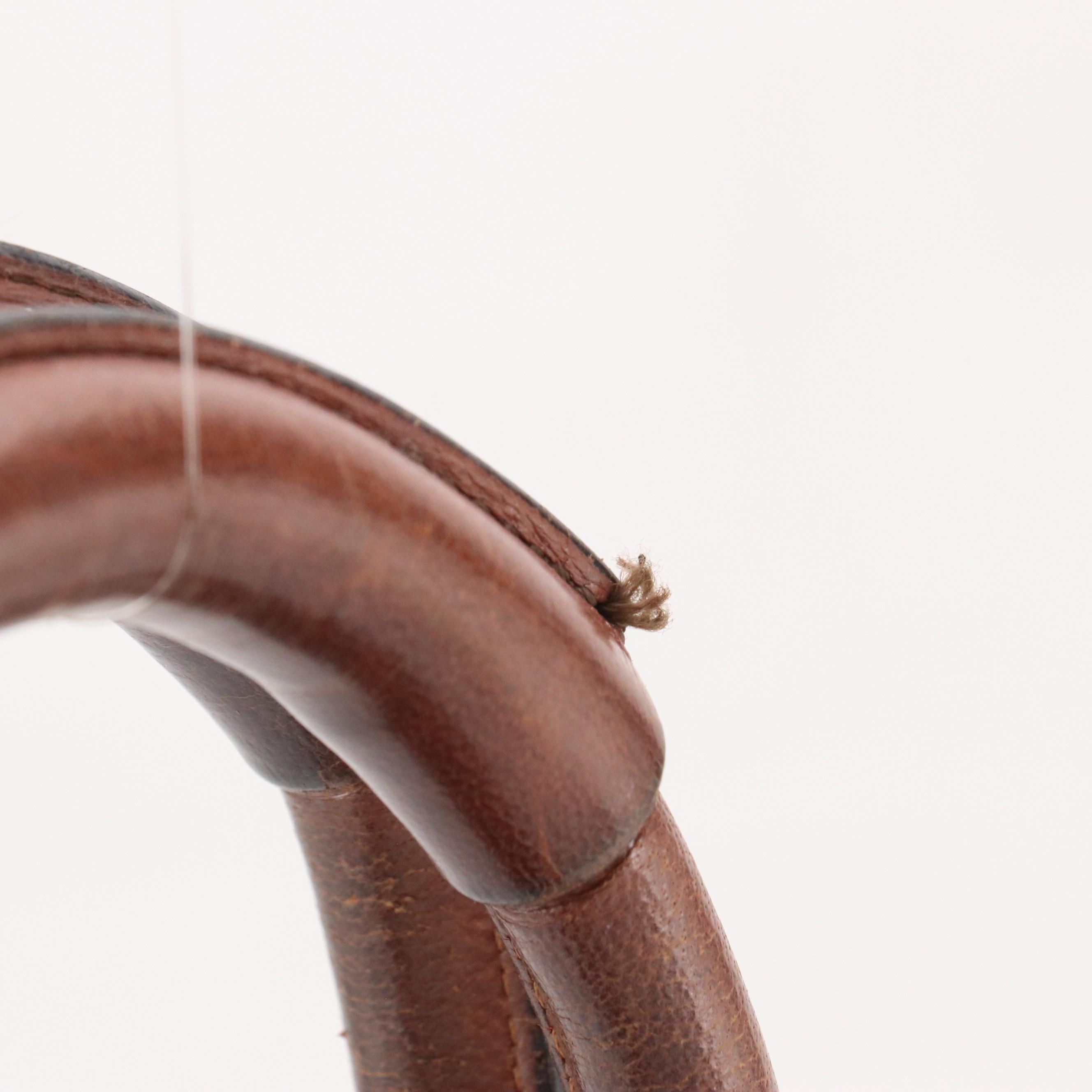 Chloé Ethel Shoulder Satchel in Mocha Brown Calfskin Leather