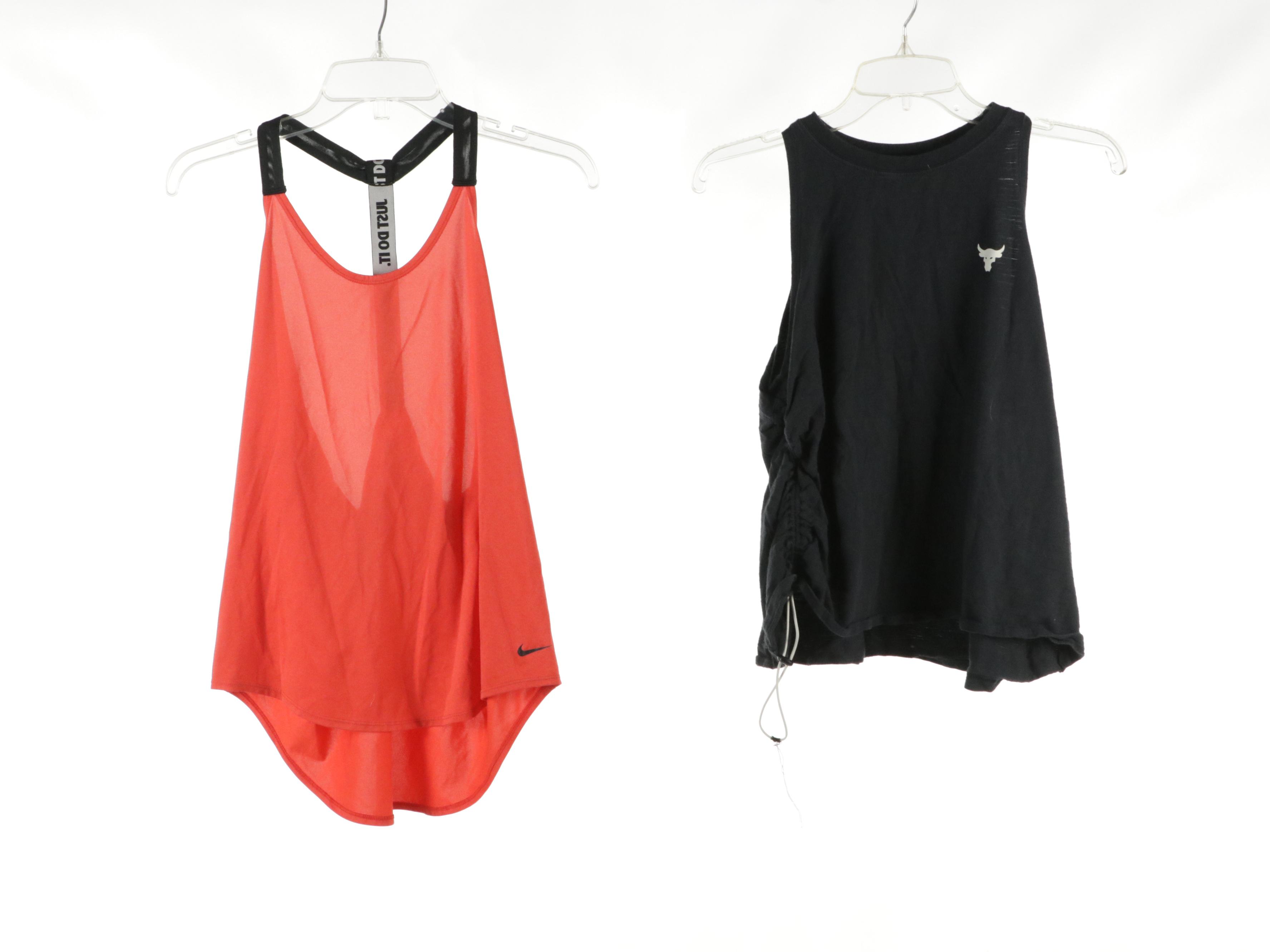 Nike, Adidas & Under Armour Activewear Tank Tops, Pullovers, and More Separates