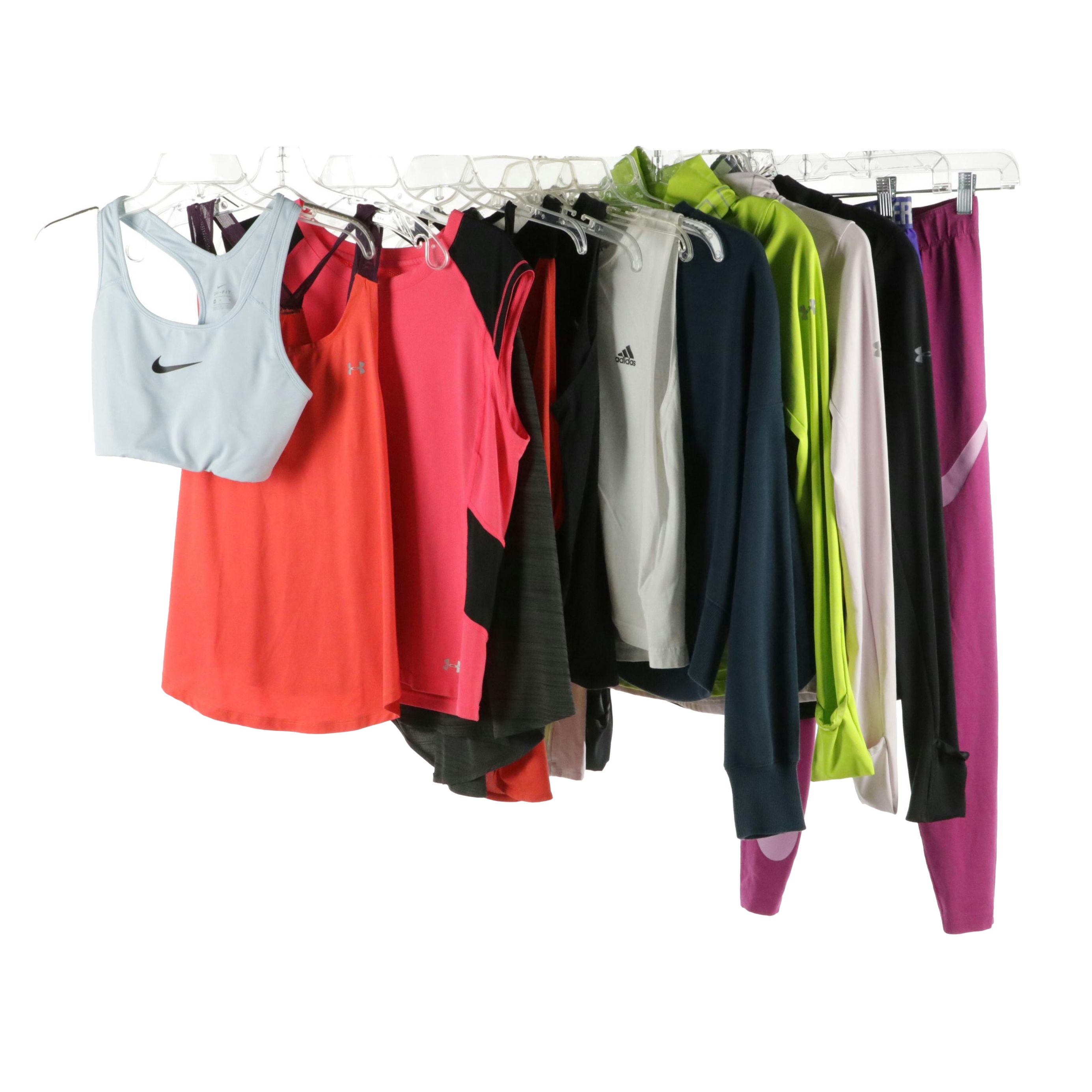 Nike, Adidas & Under Armour Activewear Tank Tops, Pullovers, and More Separates