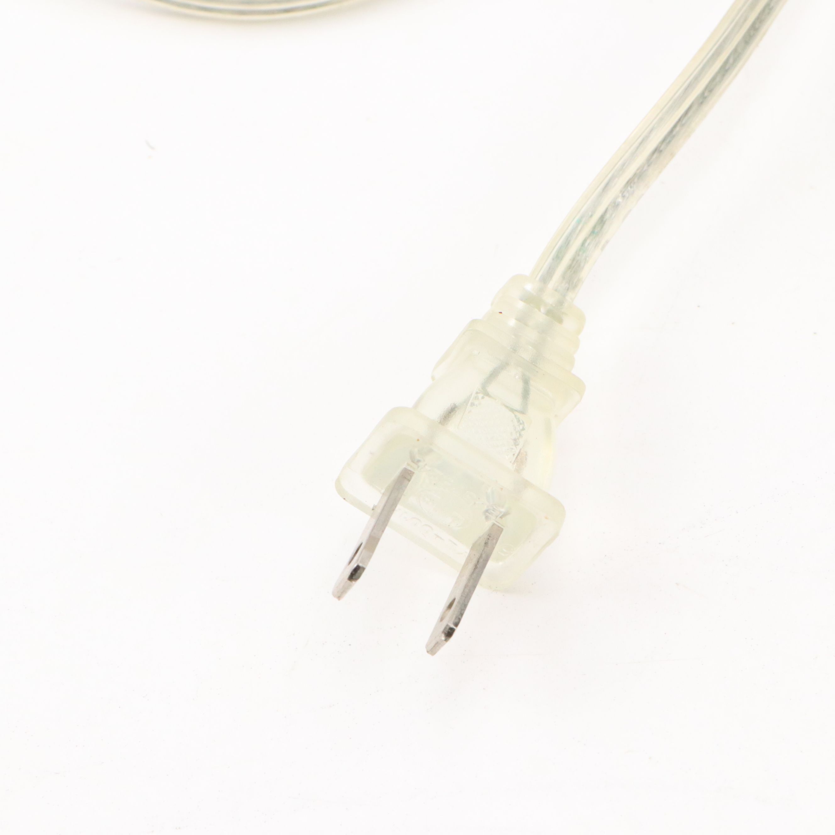 Pair of Silver Gilt Double-Arm Candelabra Lamps with Silk Shades