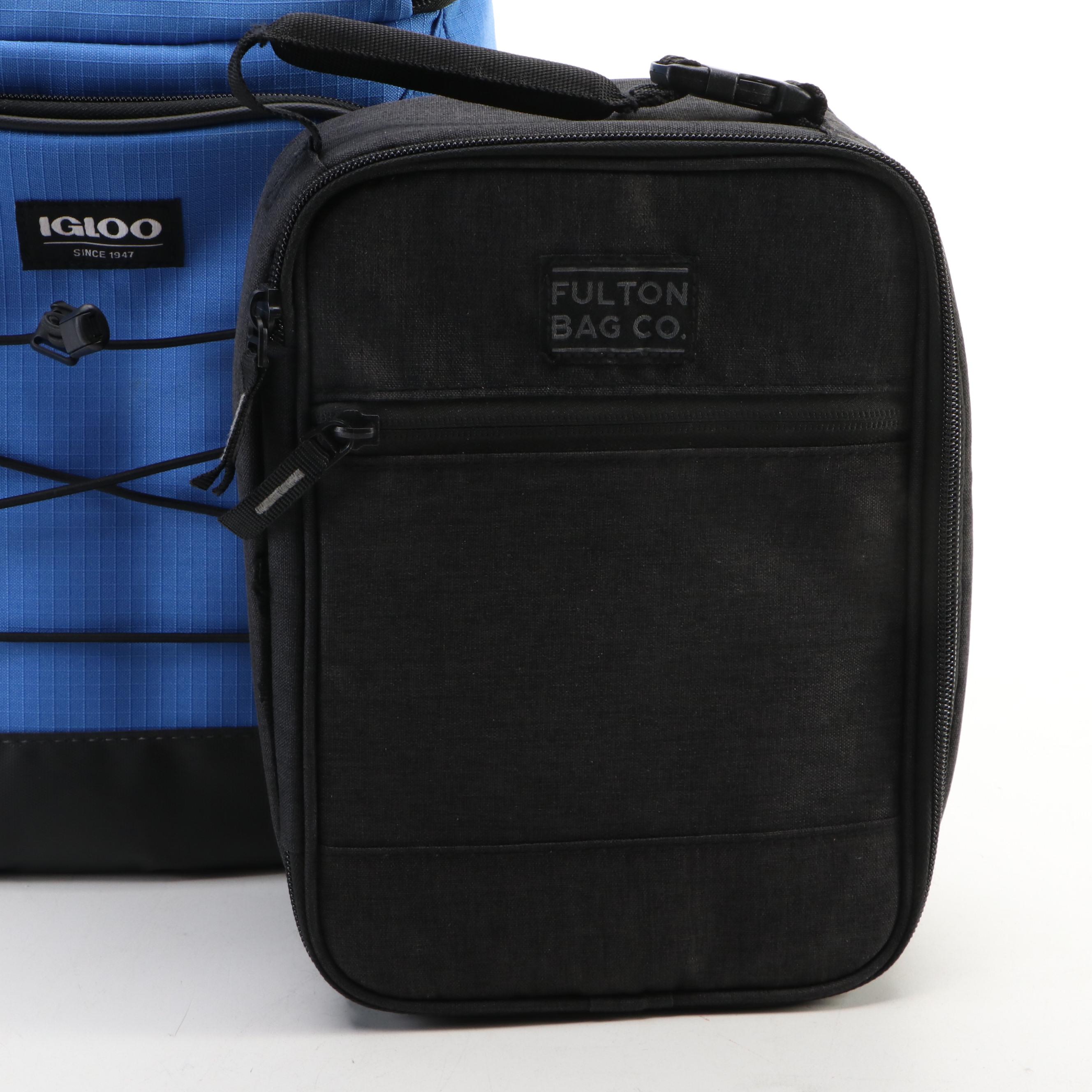 Igloo and Fulton Bag Co. Lunchboxes and Bass Pro Shops Thermos
