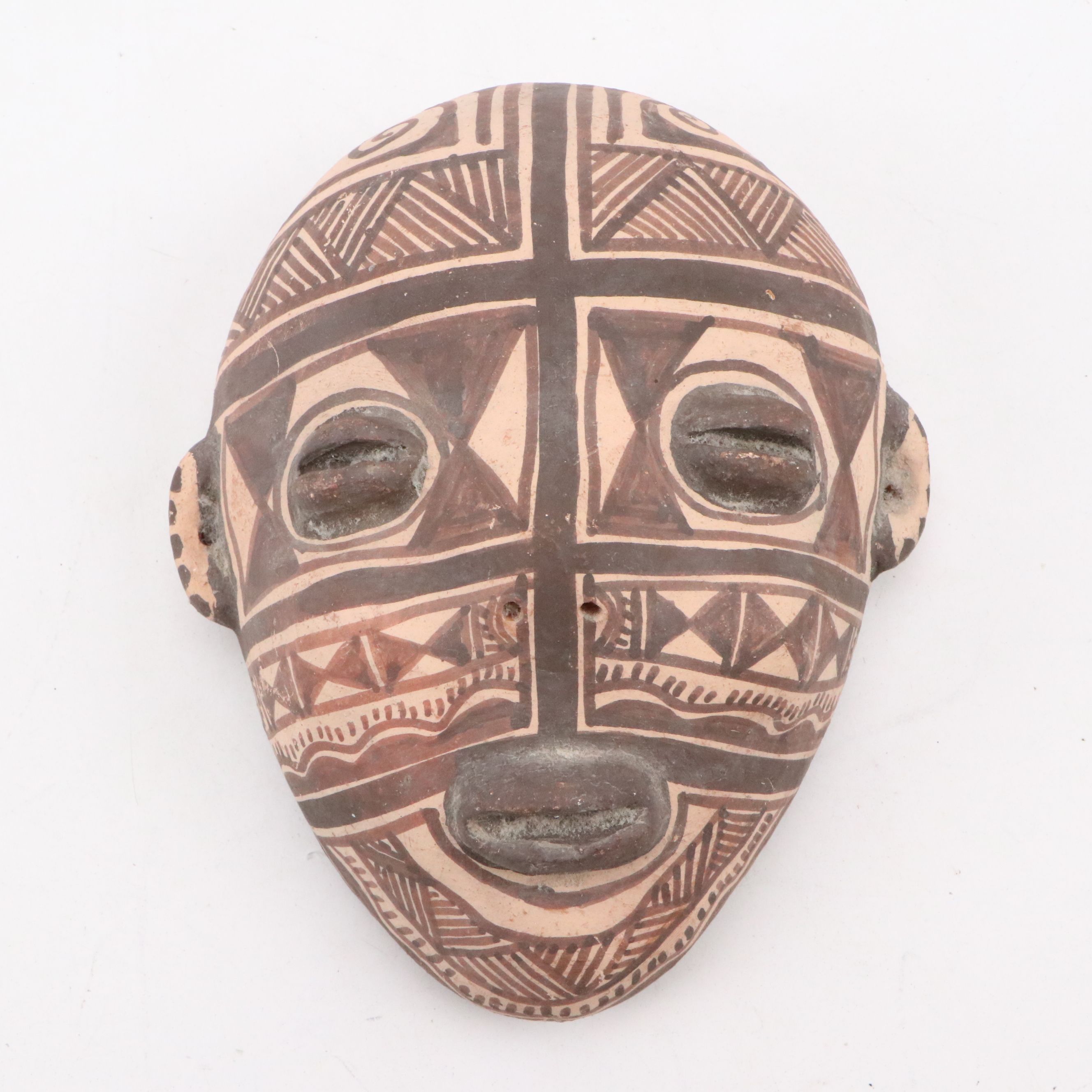 Indian Jewelers Torch and West African Clay Mask
