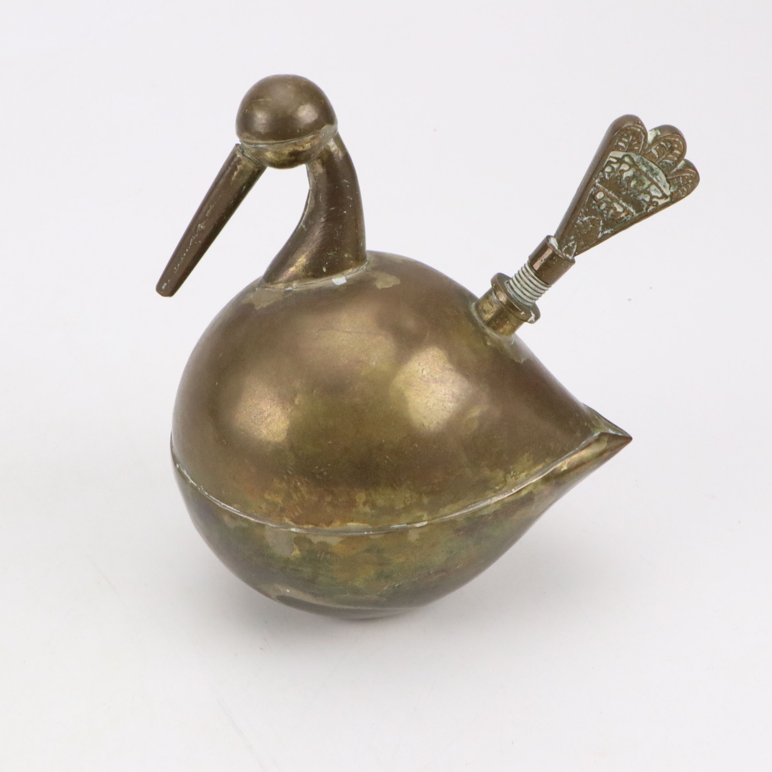 Indian Jewelers Torch and West African Clay Mask