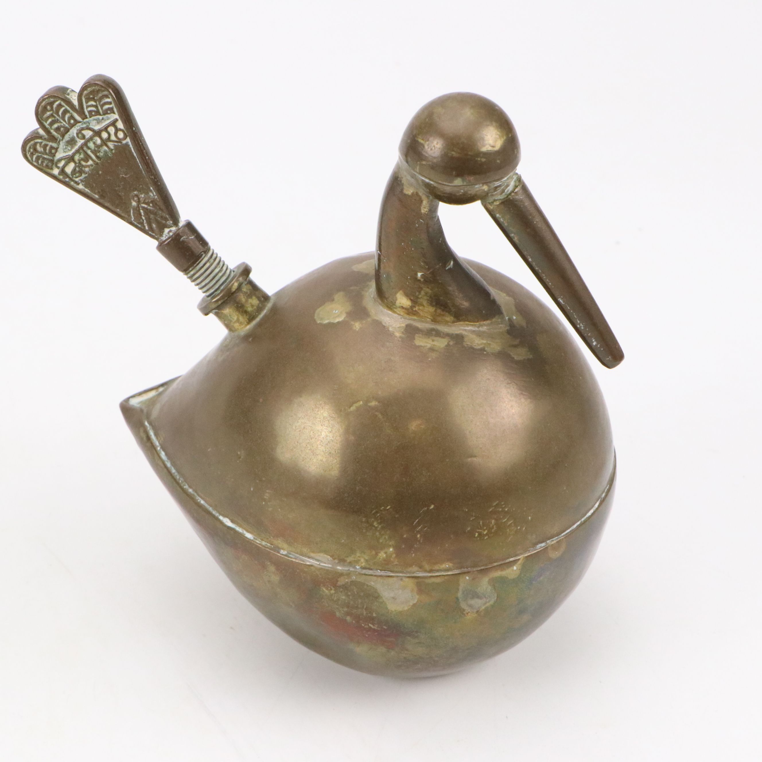 Indian Jewelers Torch and West African Clay Mask