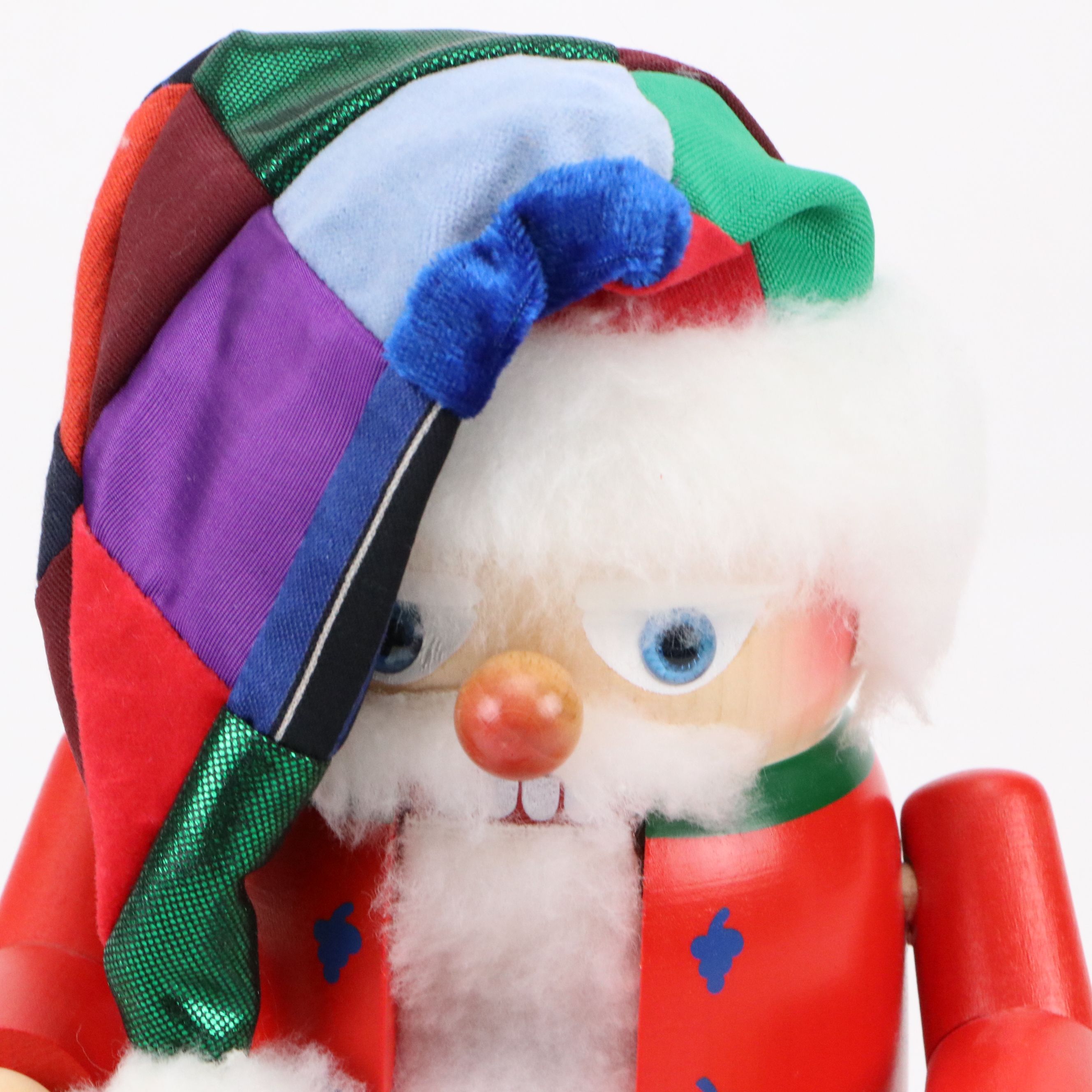 Steinbach "Troll Wine Santa" Handcrafted Wooden Nutcracker