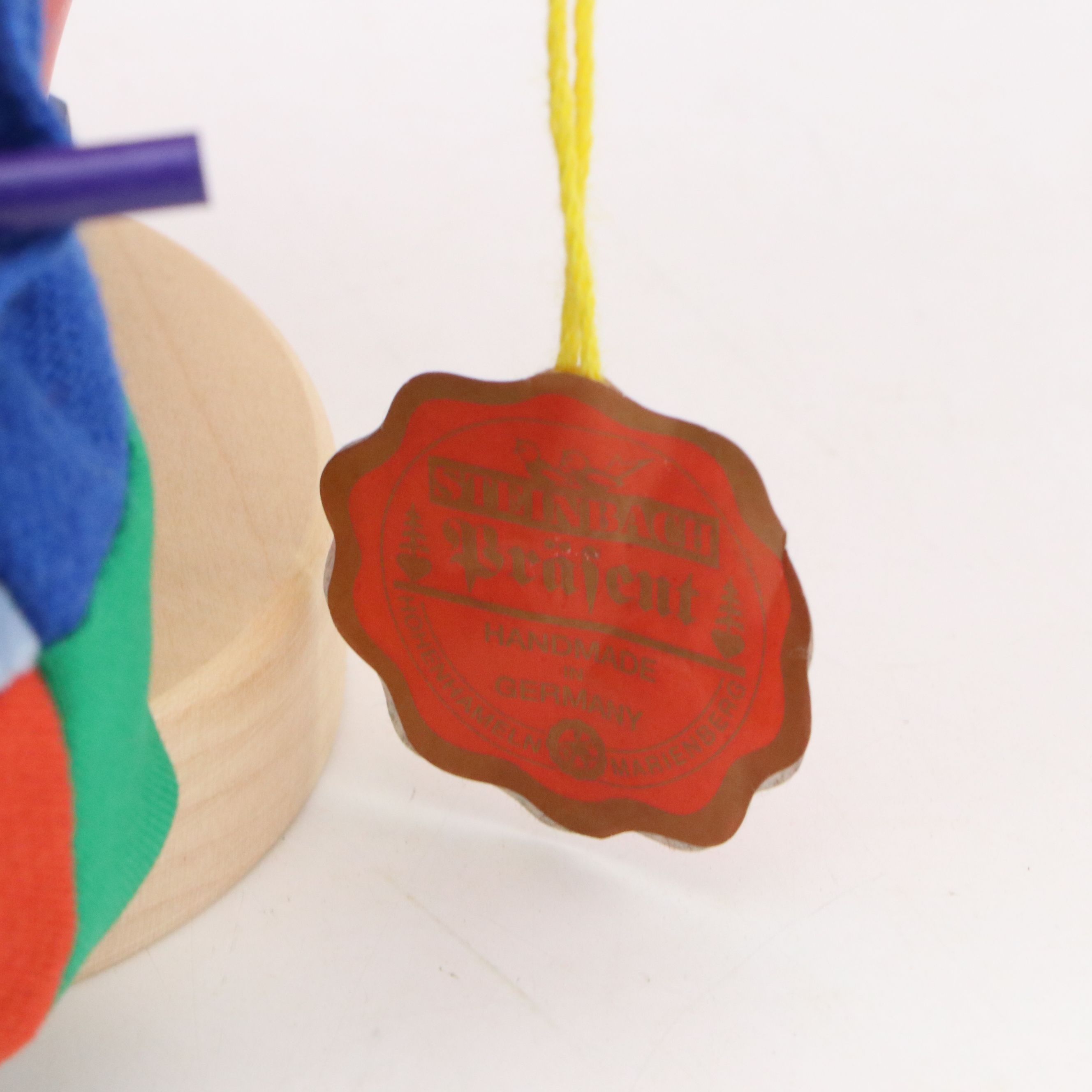 Steinbach "Troll Wine Santa" Handcrafted Wooden Nutcracker