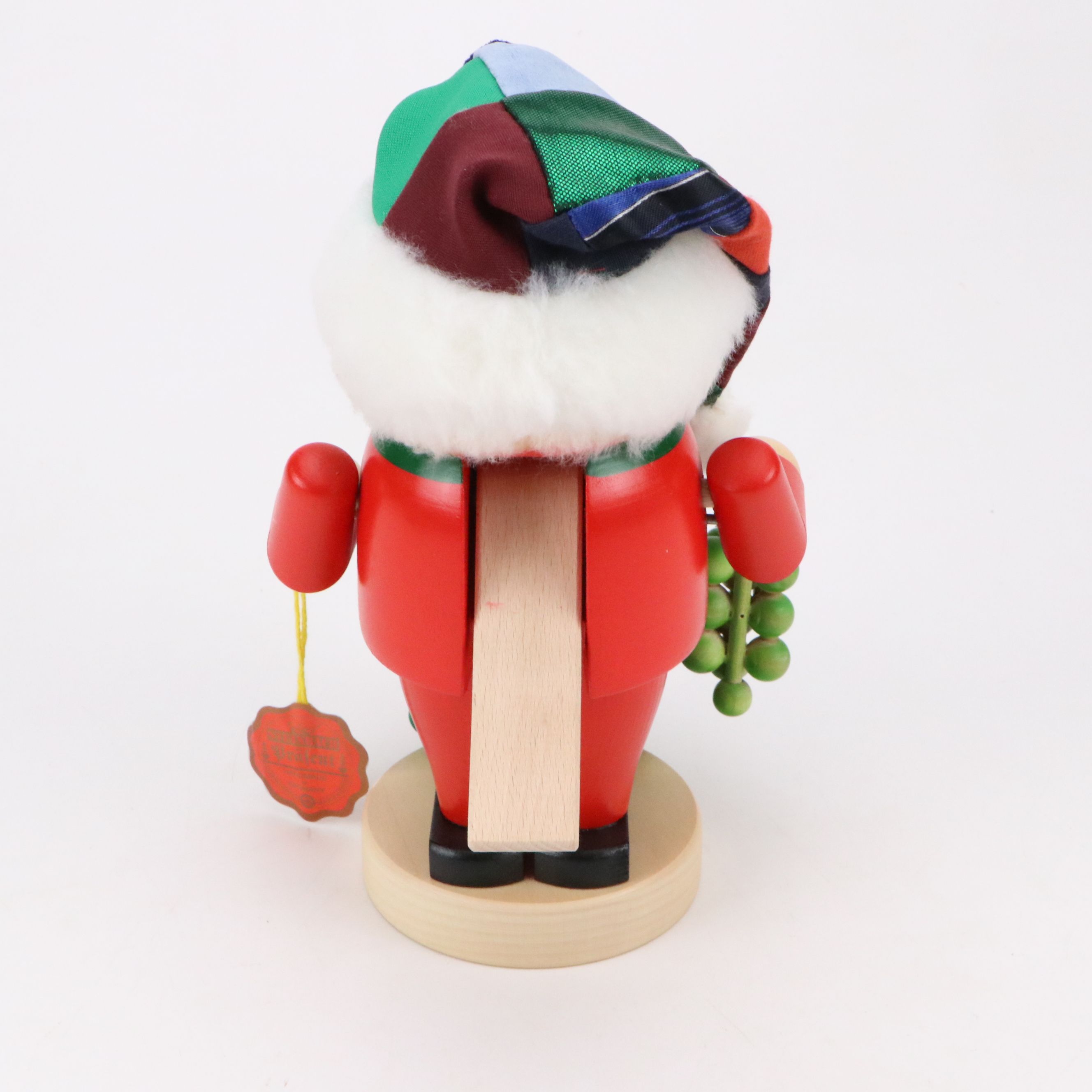 Steinbach "Troll Wine Santa" Handcrafted Wooden Nutcracker