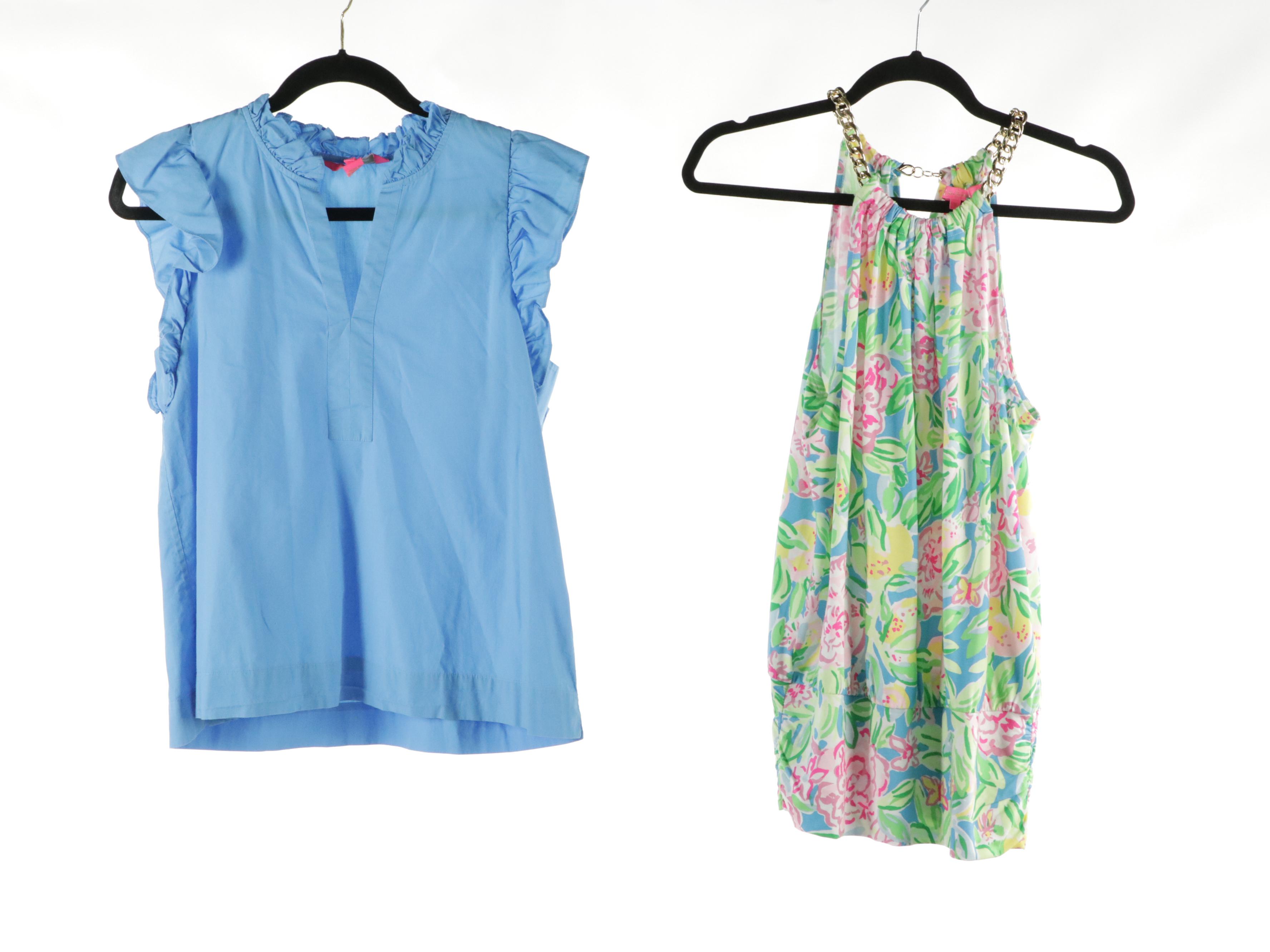 Lilly Pulitzer "Pearce" Maxi Dress, Lace Skort, Tank Tops, Blouses, and More