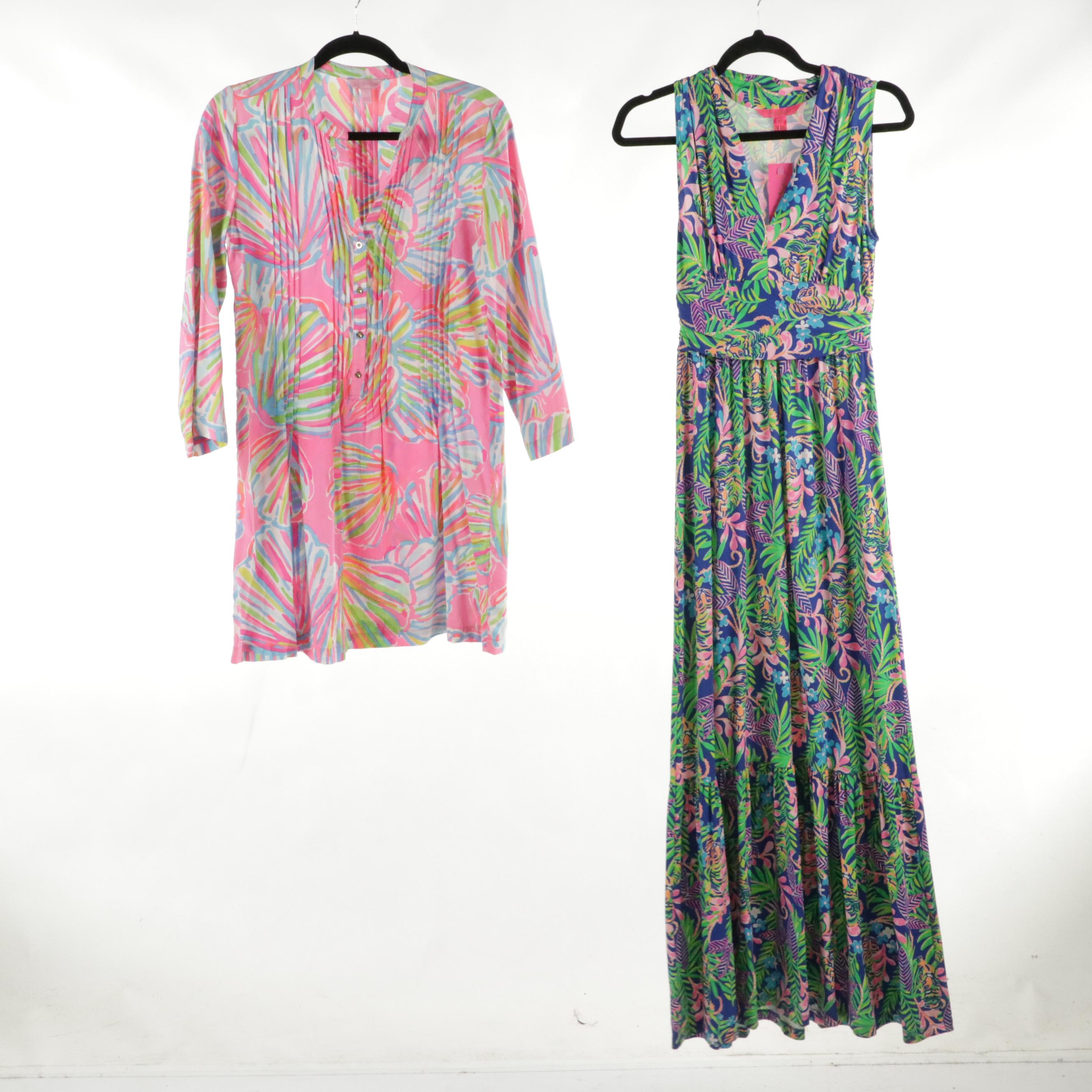 Lilly Pulitzer "Pearce" Maxi Dress, Lace Skort, Tank Tops, Blouses, and More