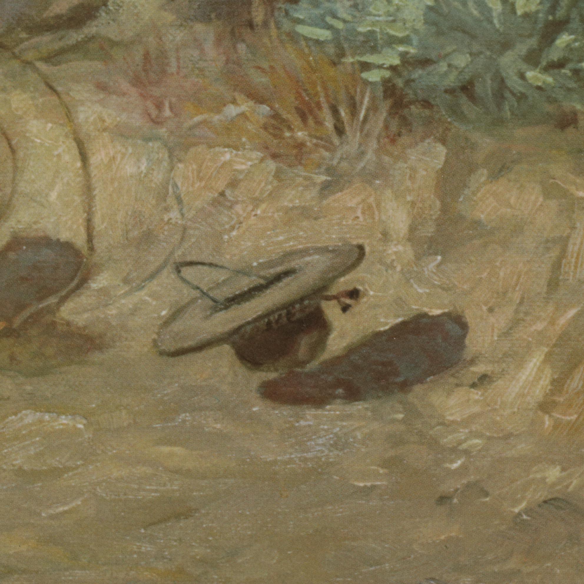 Offset Lithograph After Charles M. Russell "The Broken Rope", Late 20th Century