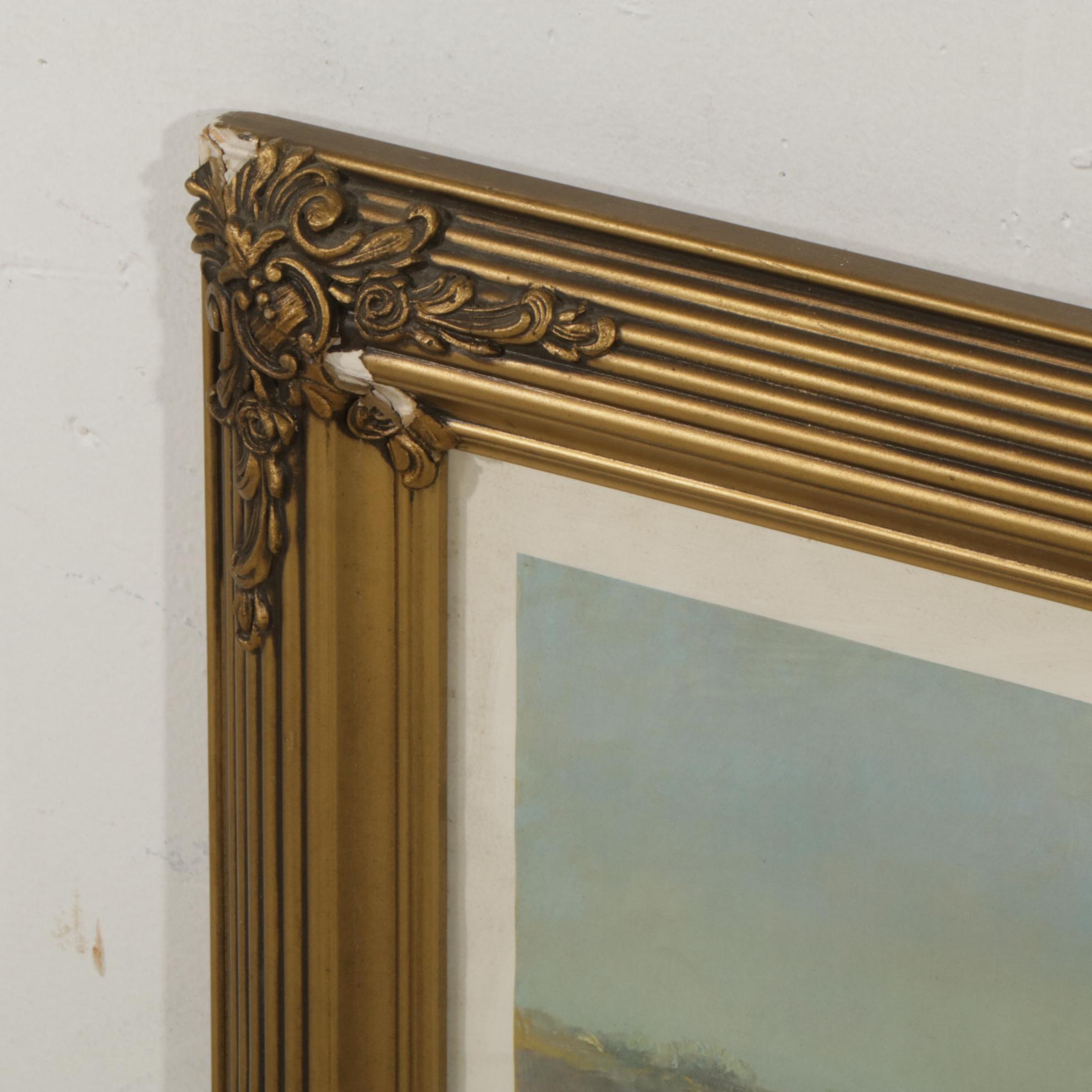 Offset Lithograph After Charles M. Russell "The Broken Rope", Late 20th Century