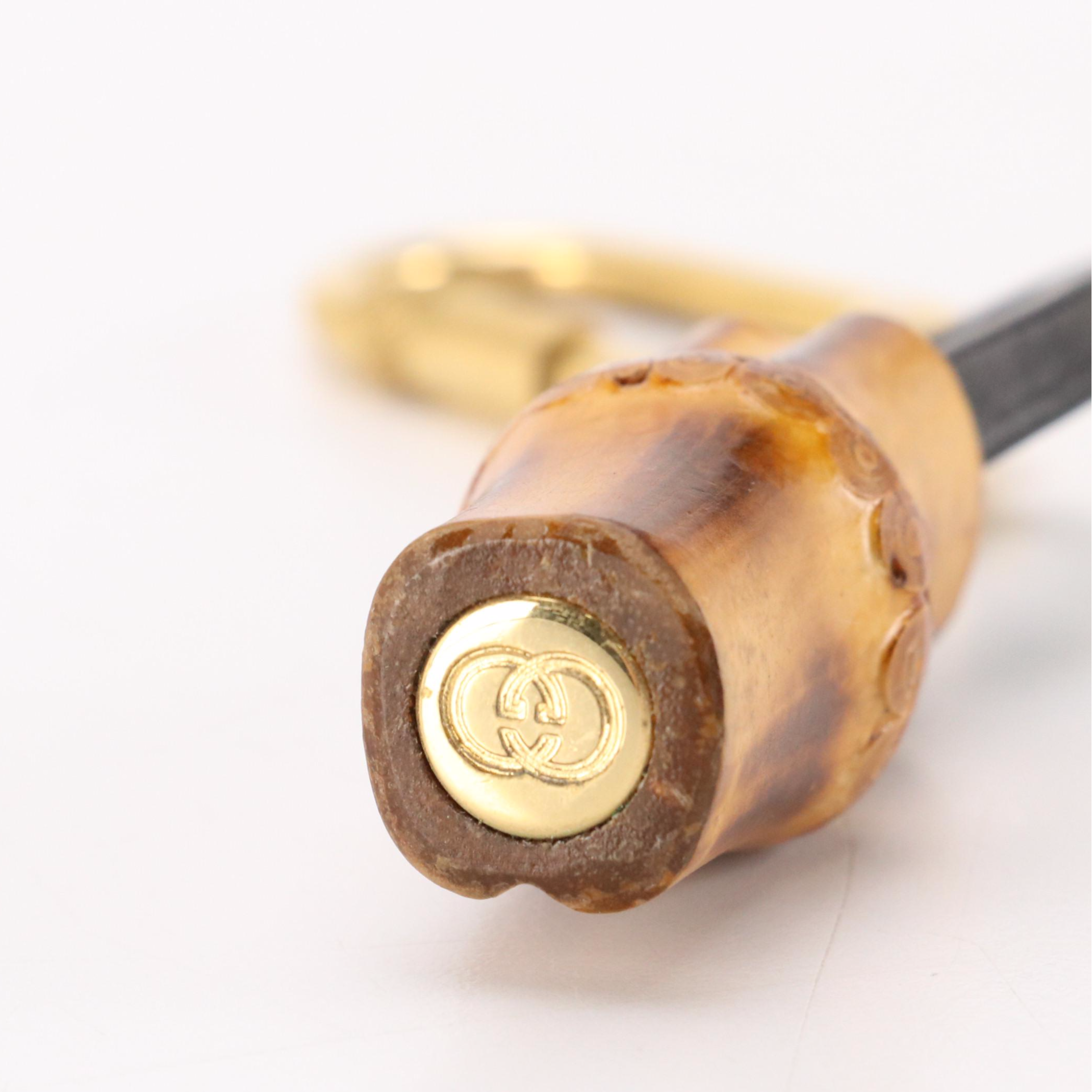 Gucci Bamboo Key Chain/Bag Charm