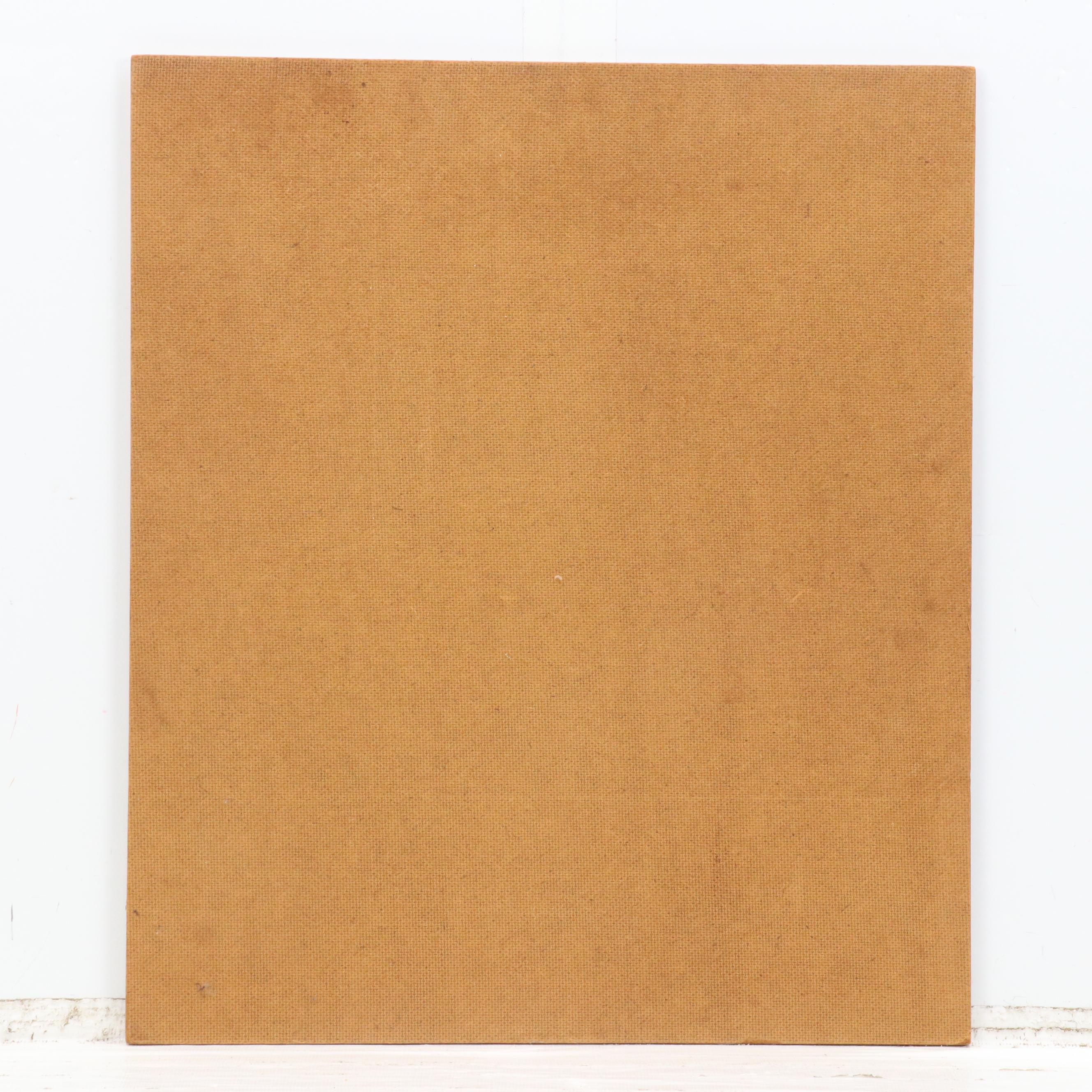 Oil Portrait of a Child, Late 20th Century