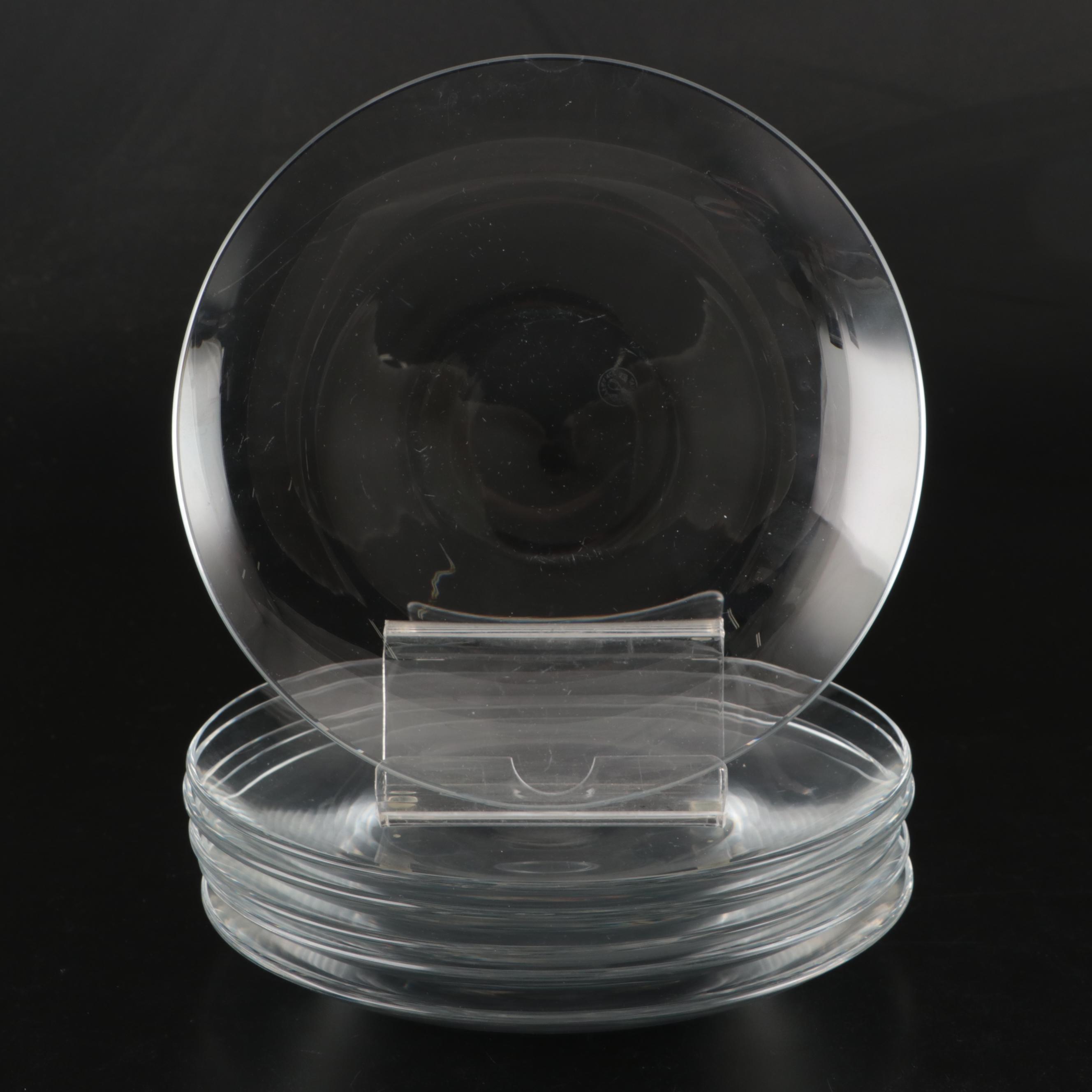 Baccarat Crystal Plates