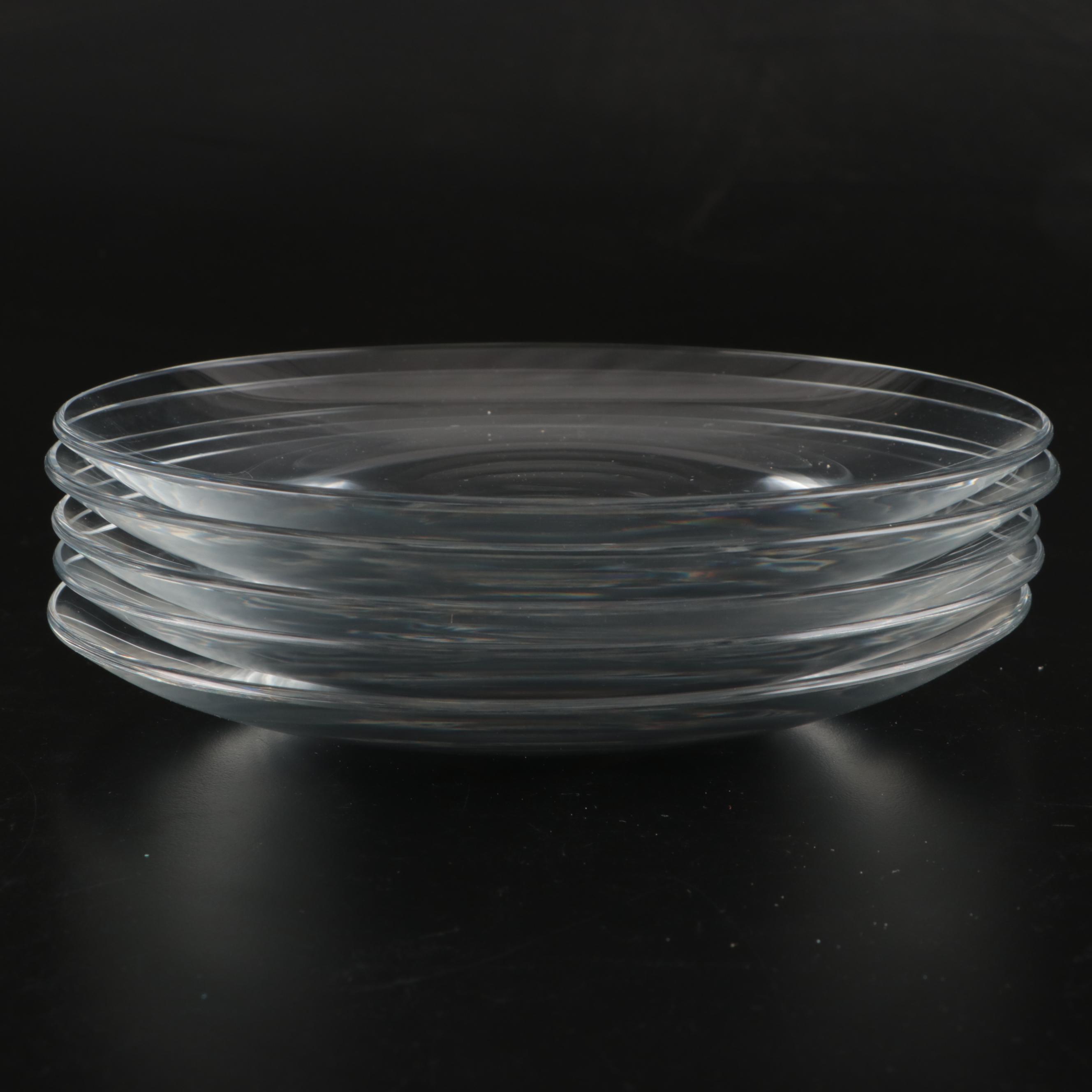 Baccarat Crystal Plates