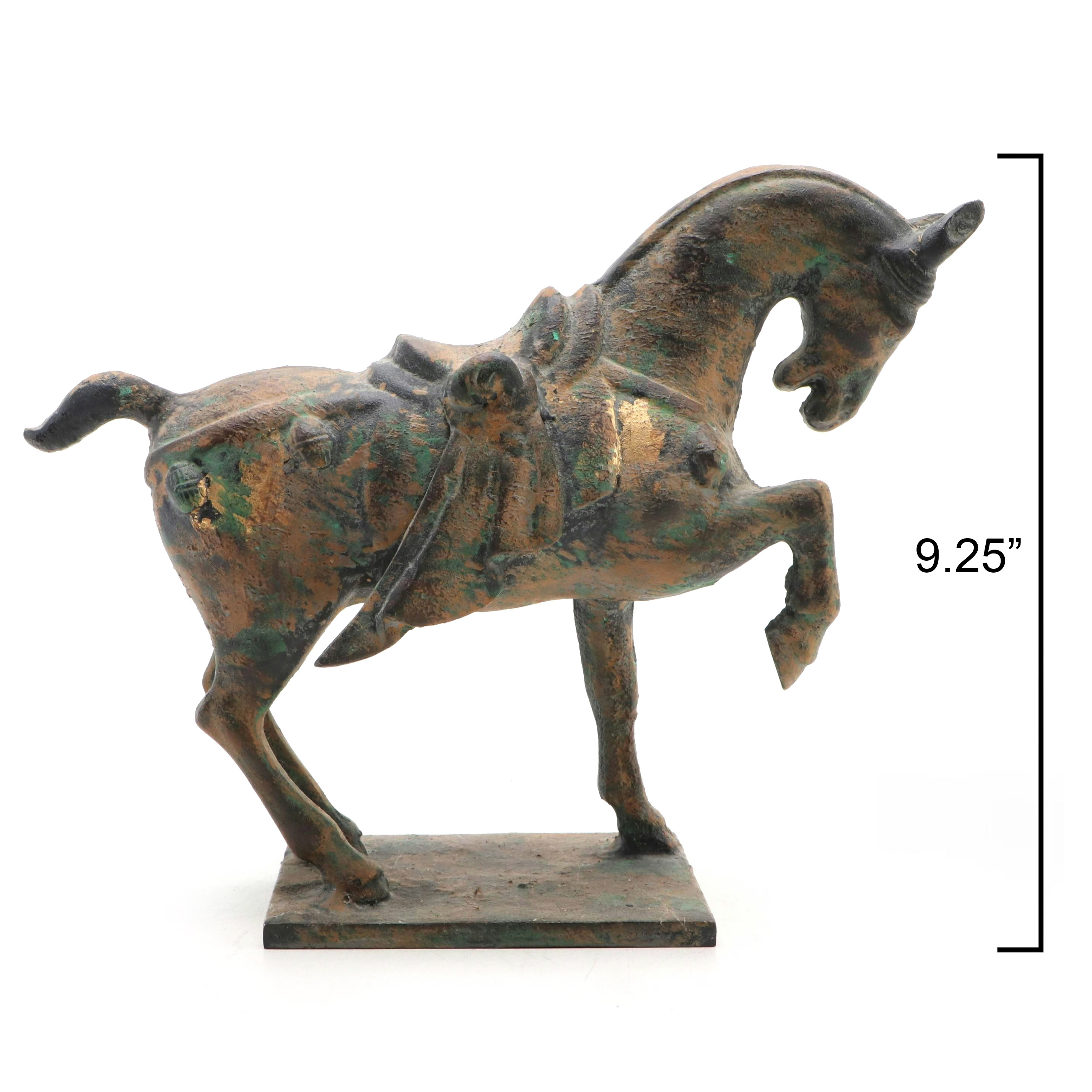 Chinese Tang Dynasty Style Iron Horse