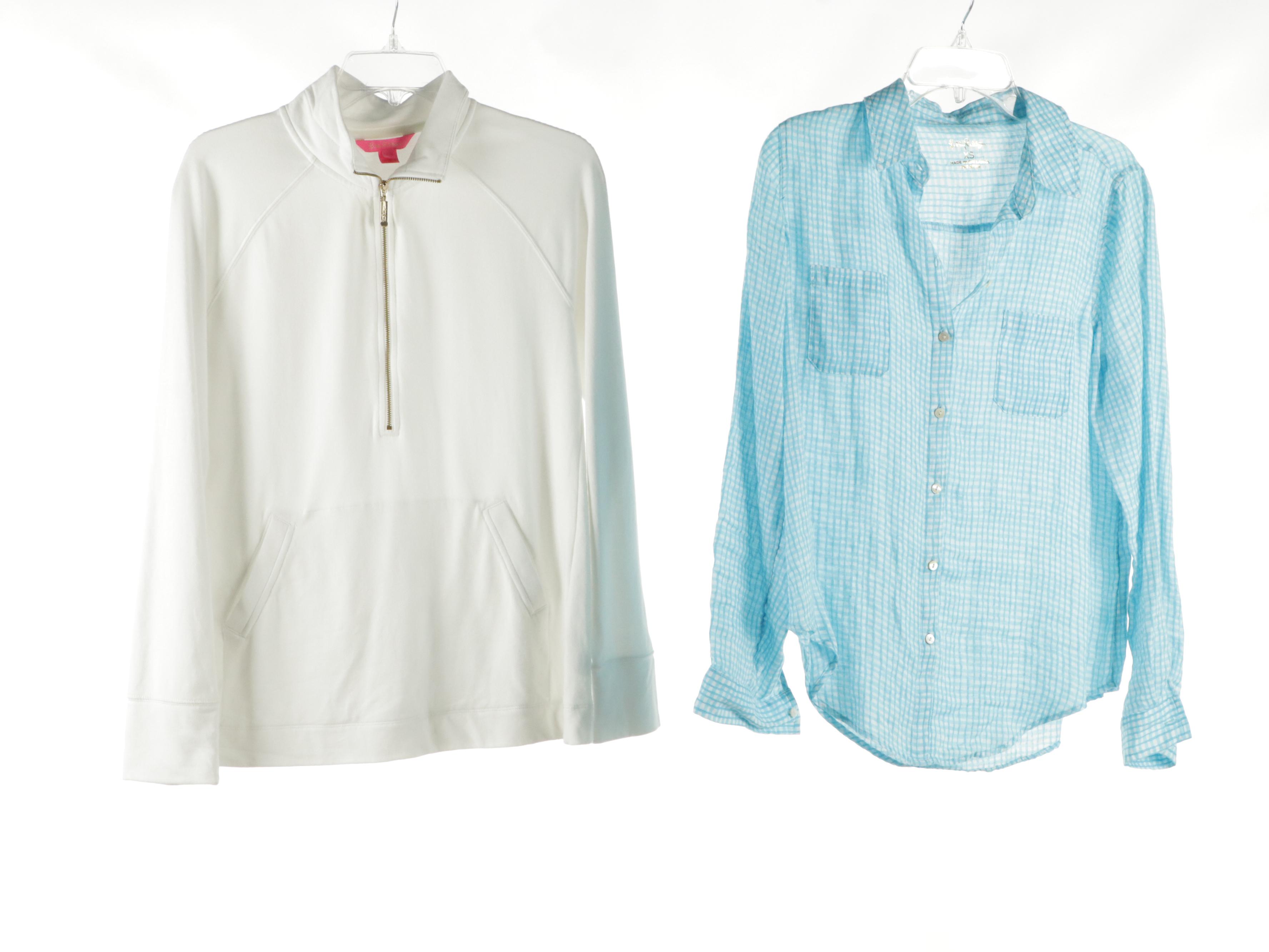 Lilly Pulitzer Cashmere Sweater, Printed Leggings, Active Ruffle Dresses, More