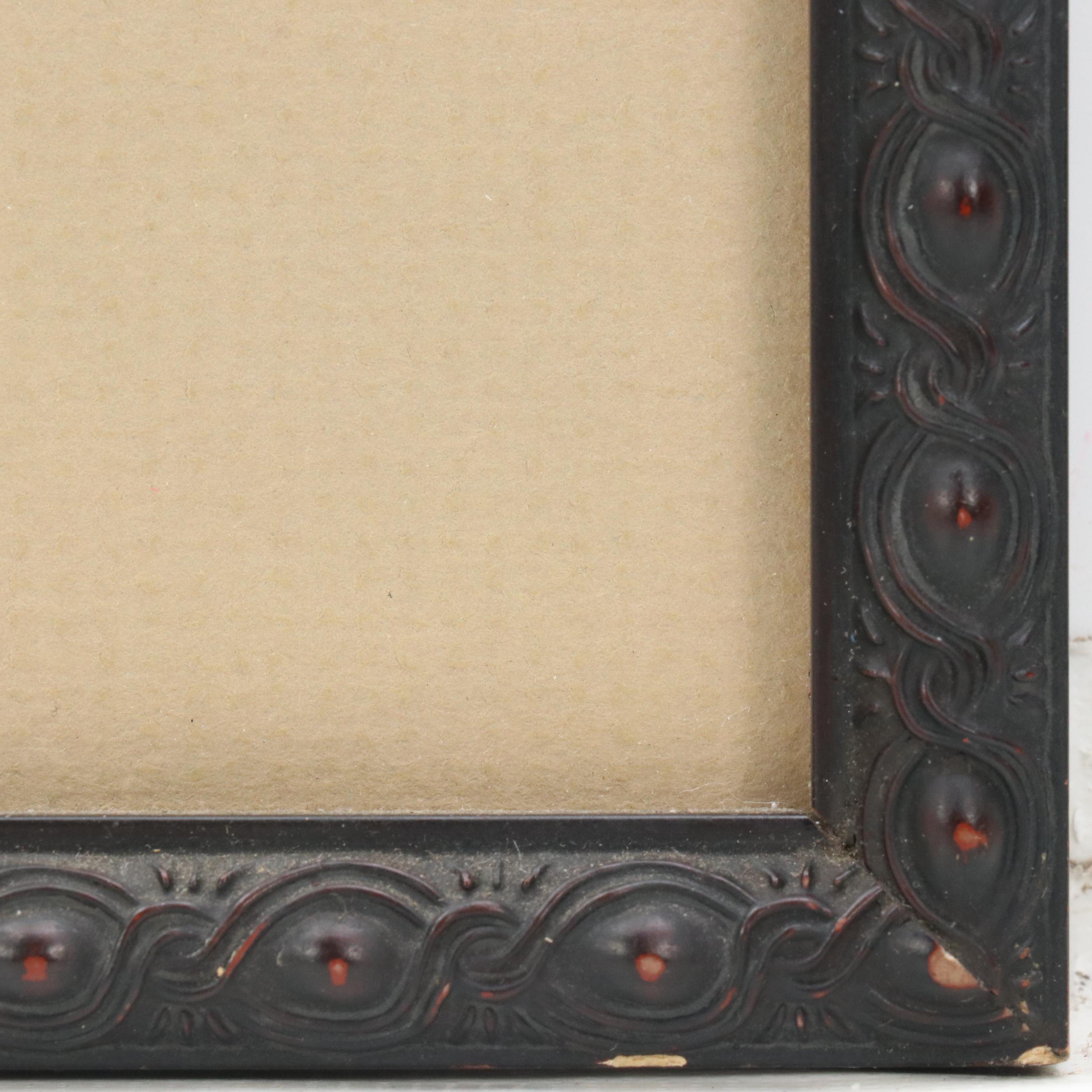 After N.C. Wyeth Offset Lithograph of a Native American "The Hunter"