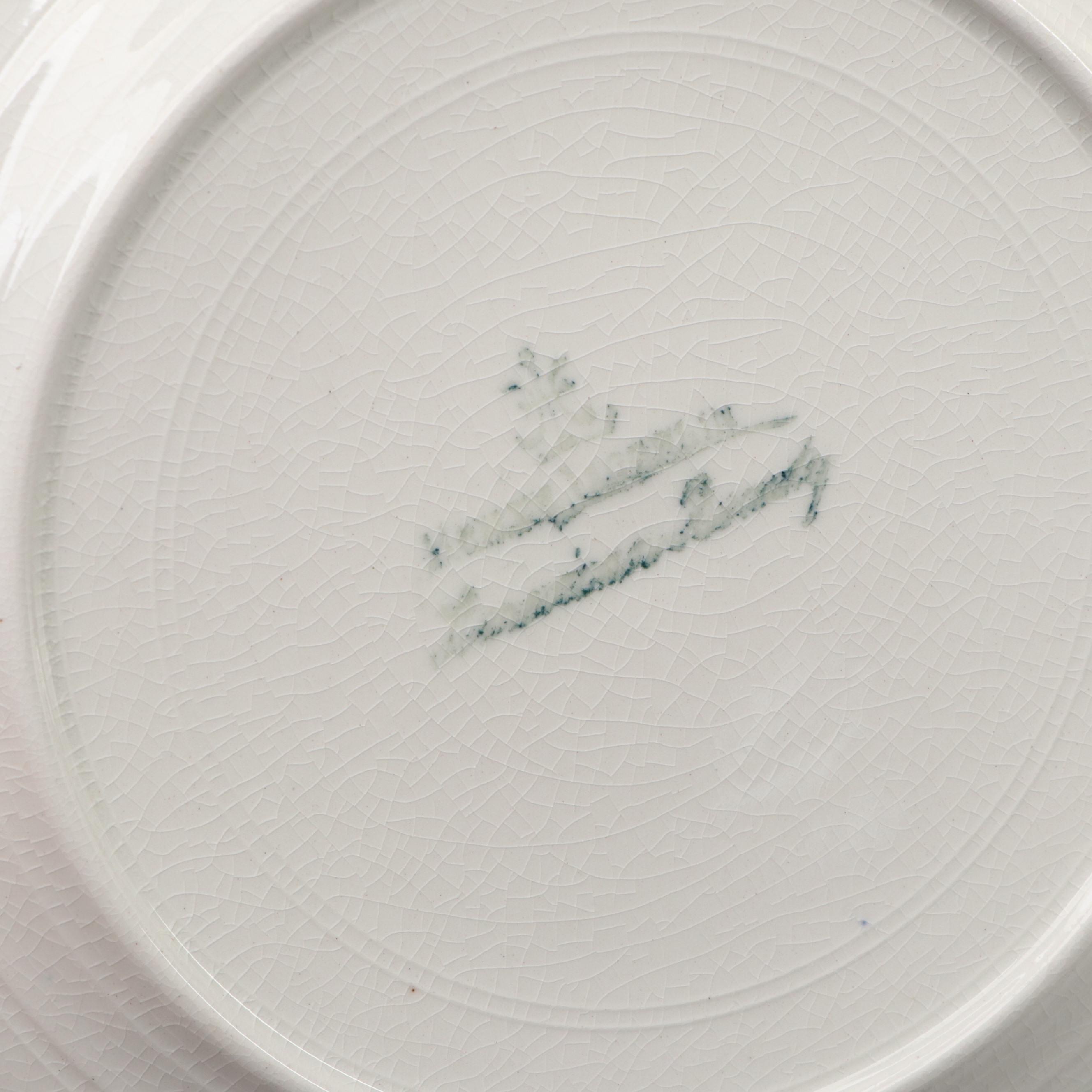 Vintage Homer Laughlin Christmas Plates with Other Holiday Table Decor