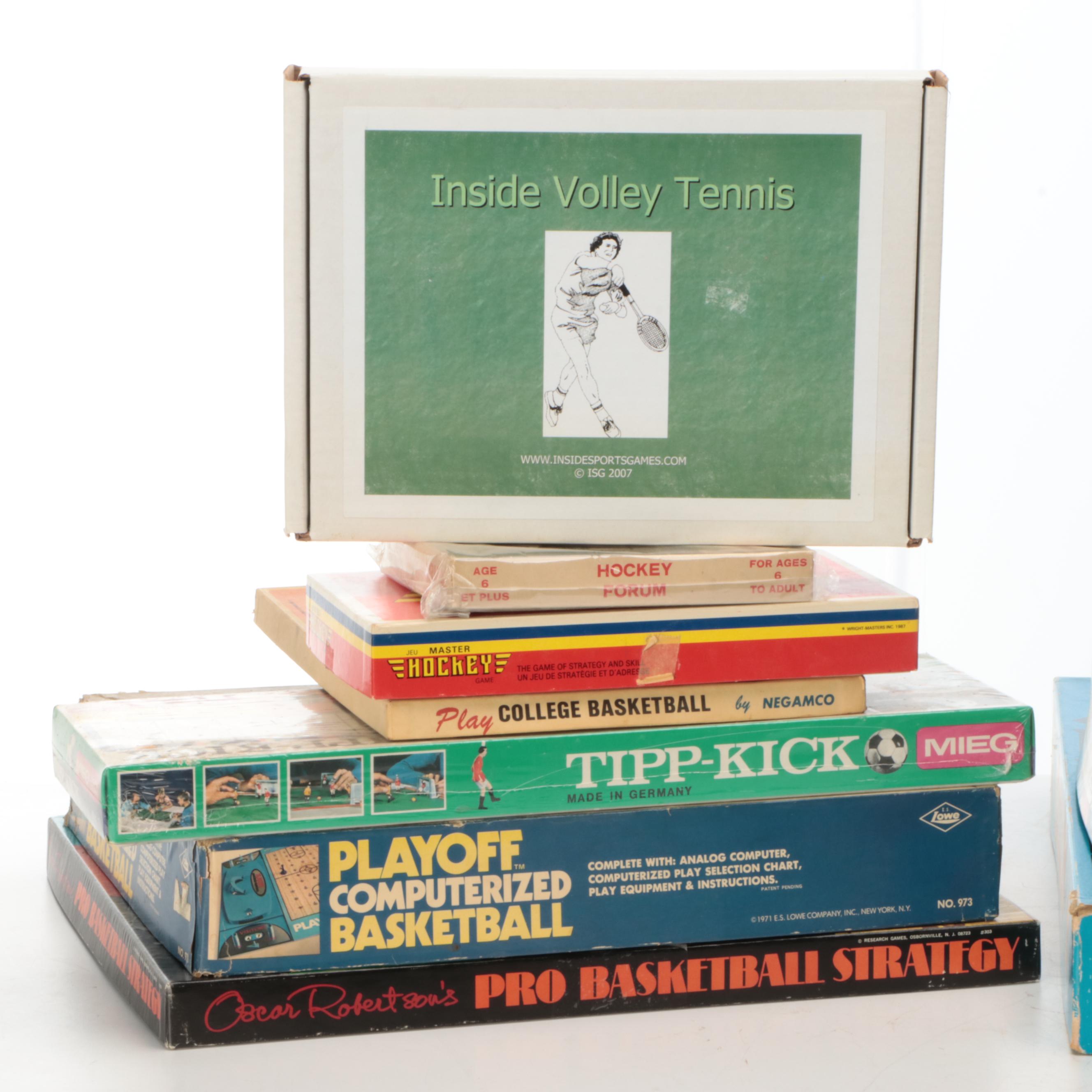 "Slot Shot", "Master Hockey", and More Sports Themed Board Games