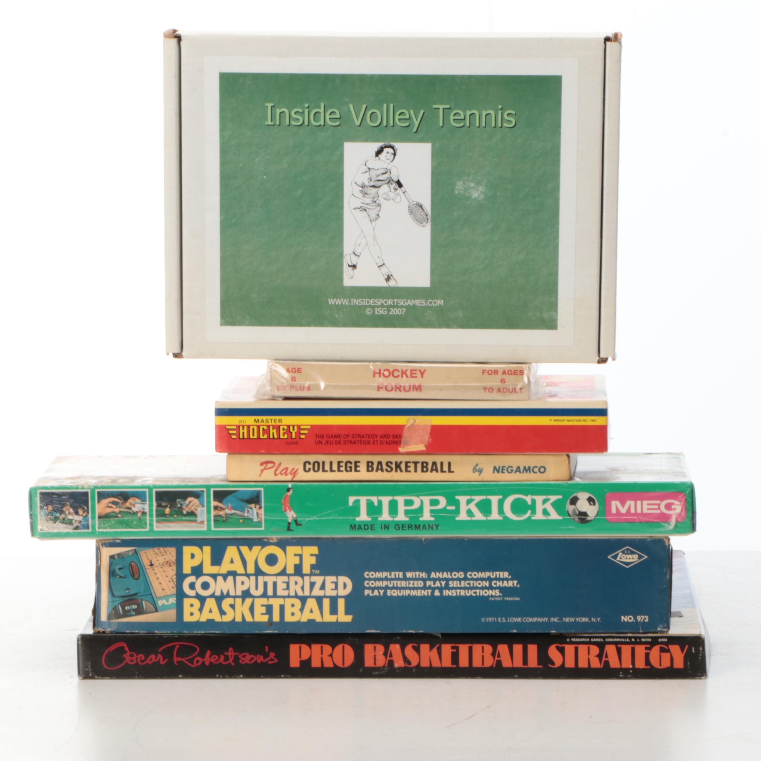 "Slot Shot", "Master Hockey", and More Sports Themed Board Games