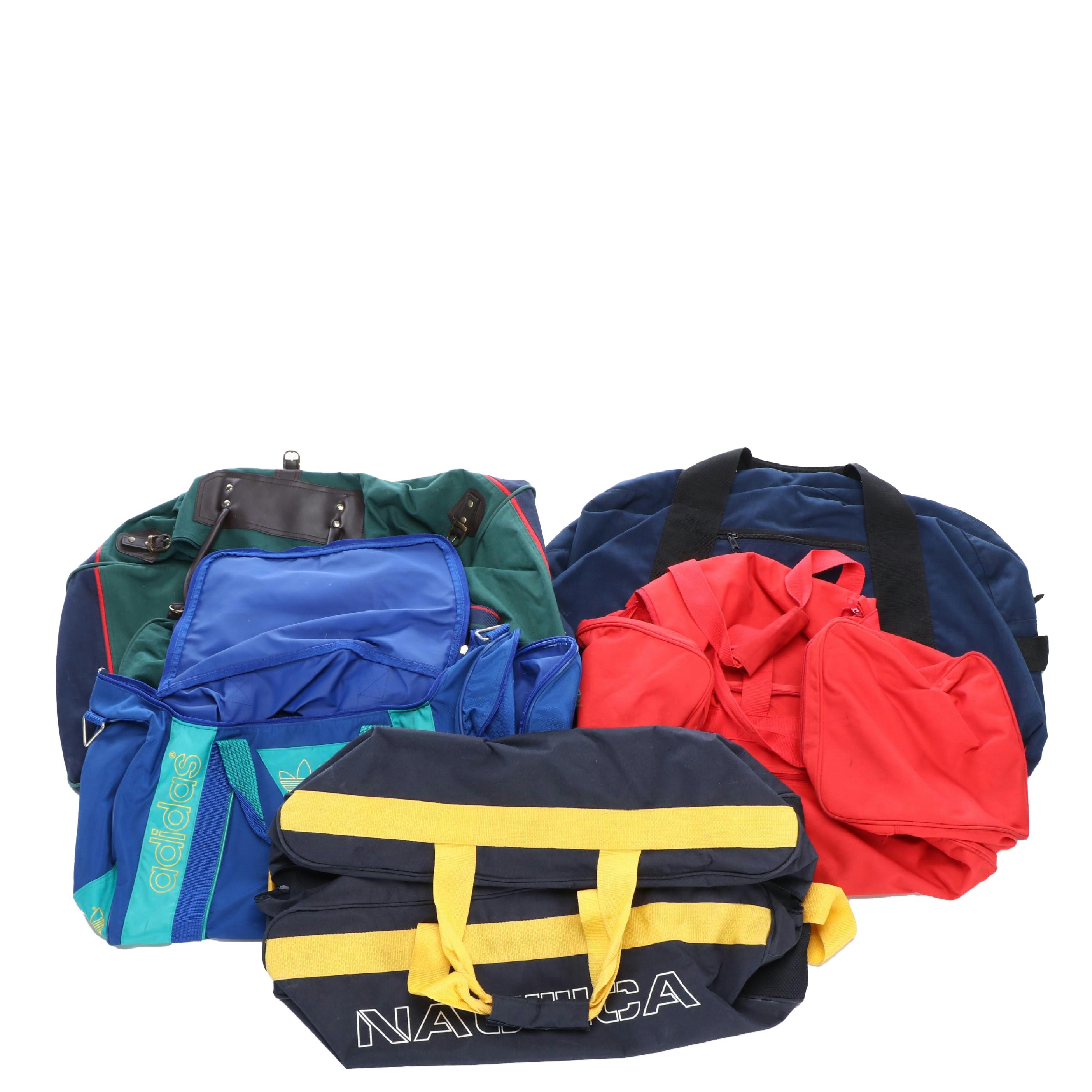 Adidas, Nautica, Eddie Bauer, and More Nylon Travel Duffel Bags