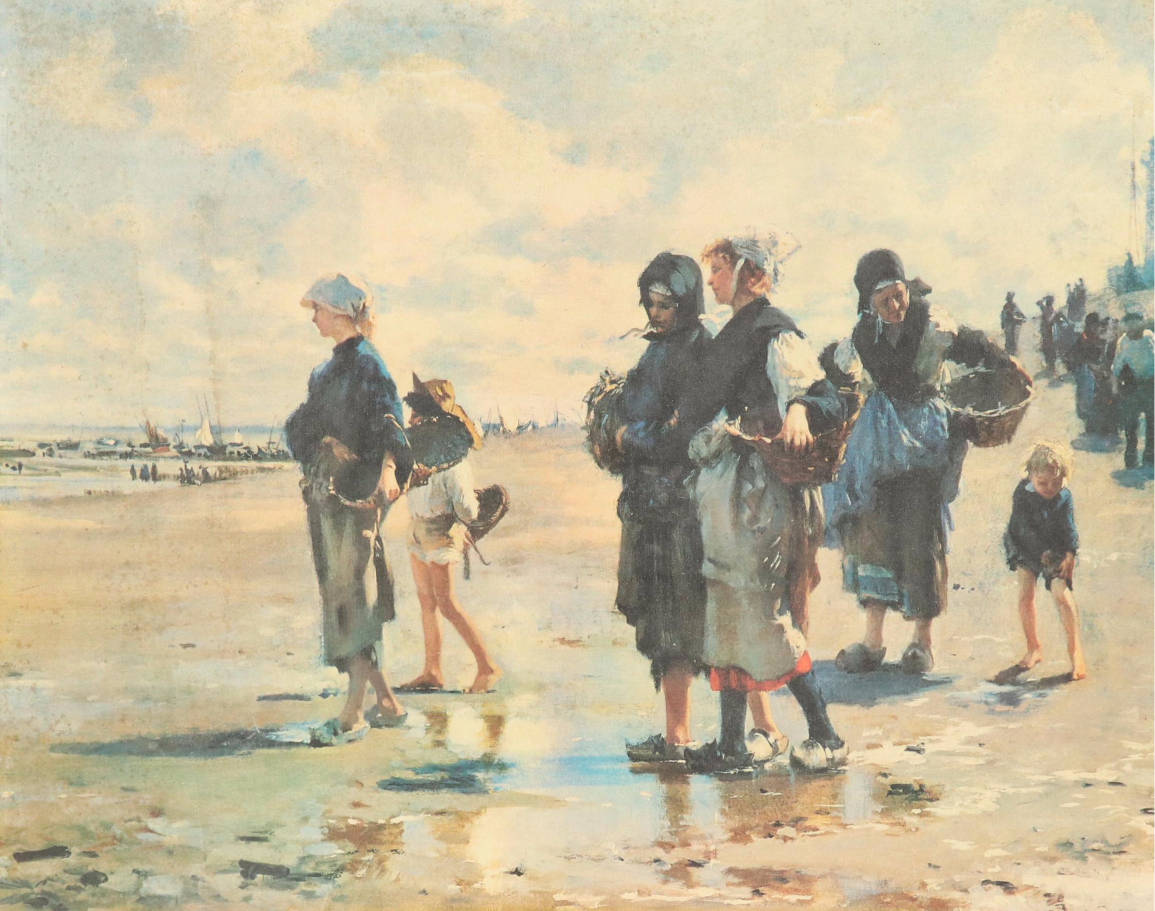 Offset Lithograph "En route pour la pêche" After John Singer Sargent