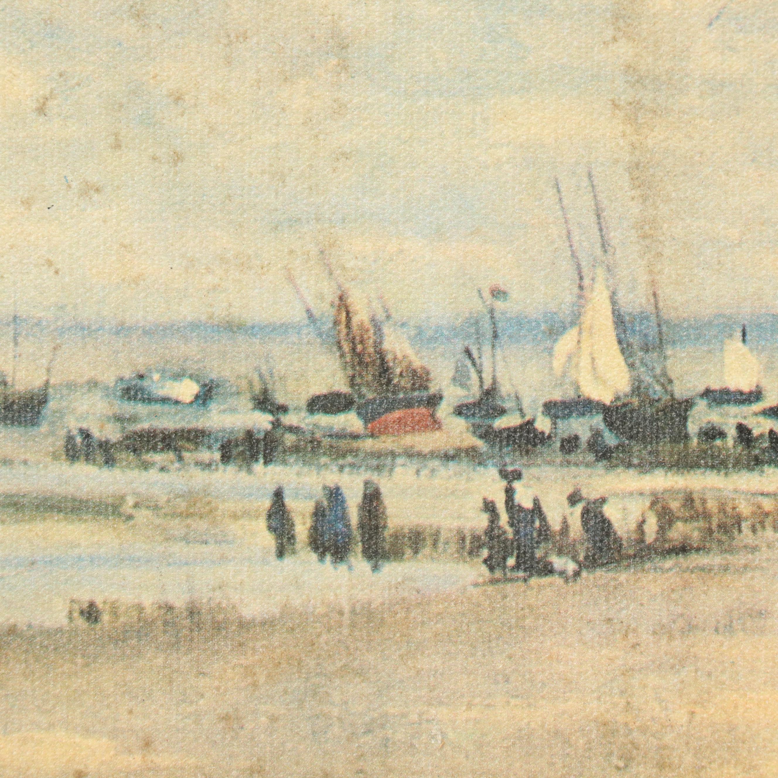 Offset Lithograph "En route pour la pêche" After John Singer Sargent