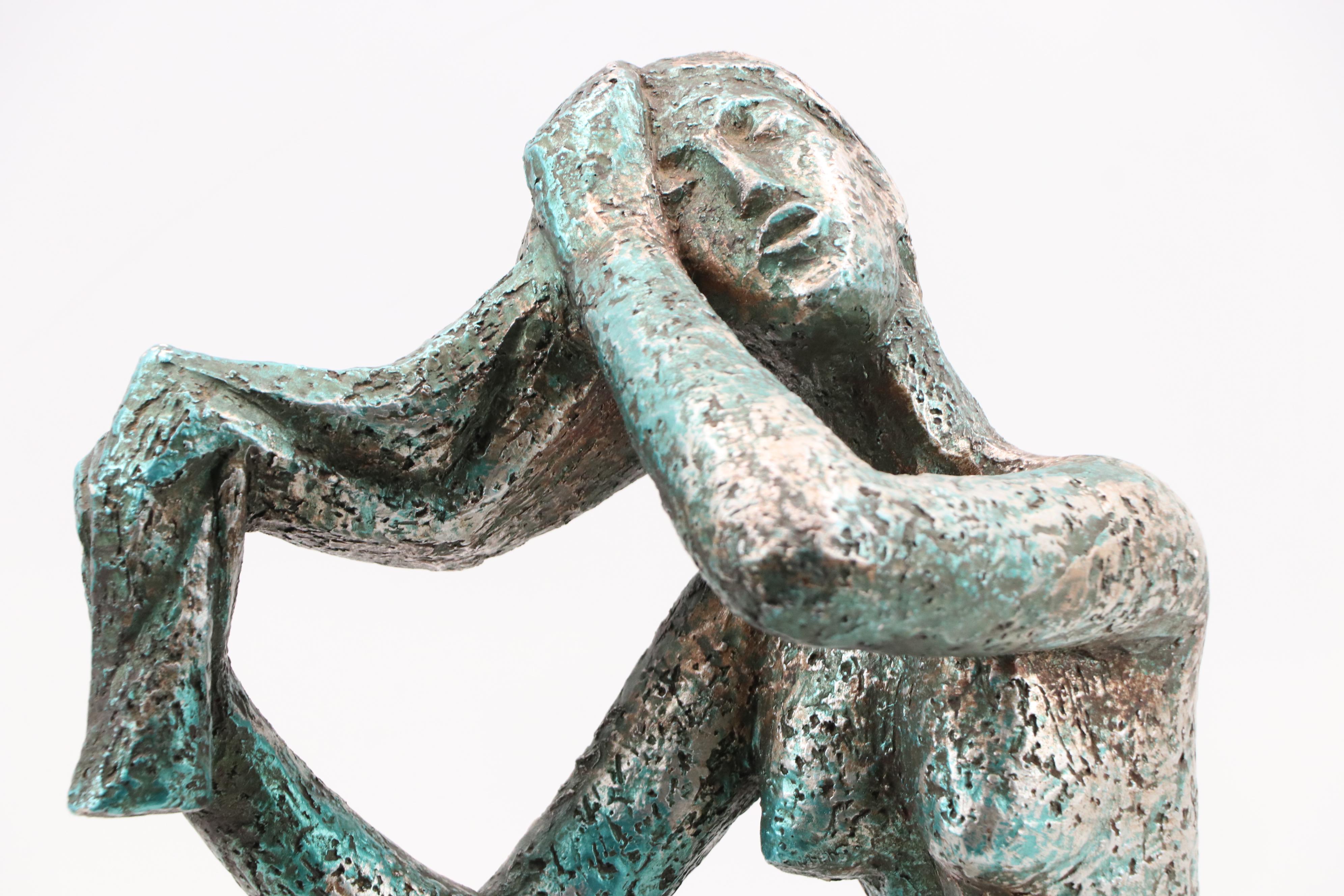 Marthijn De Groot Plaster Sculpture of Bathing Woman, 21st Century