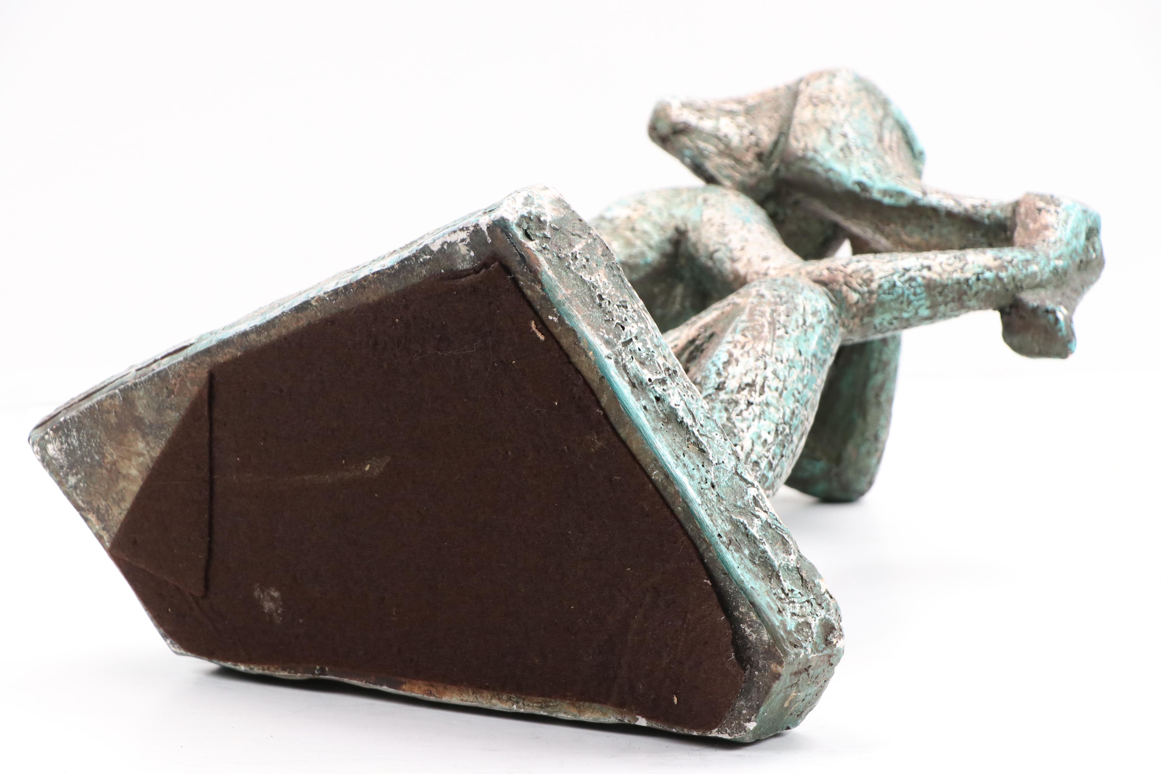 Marthijn De Groot Plaster Sculpture of Bathing Woman, 21st Century