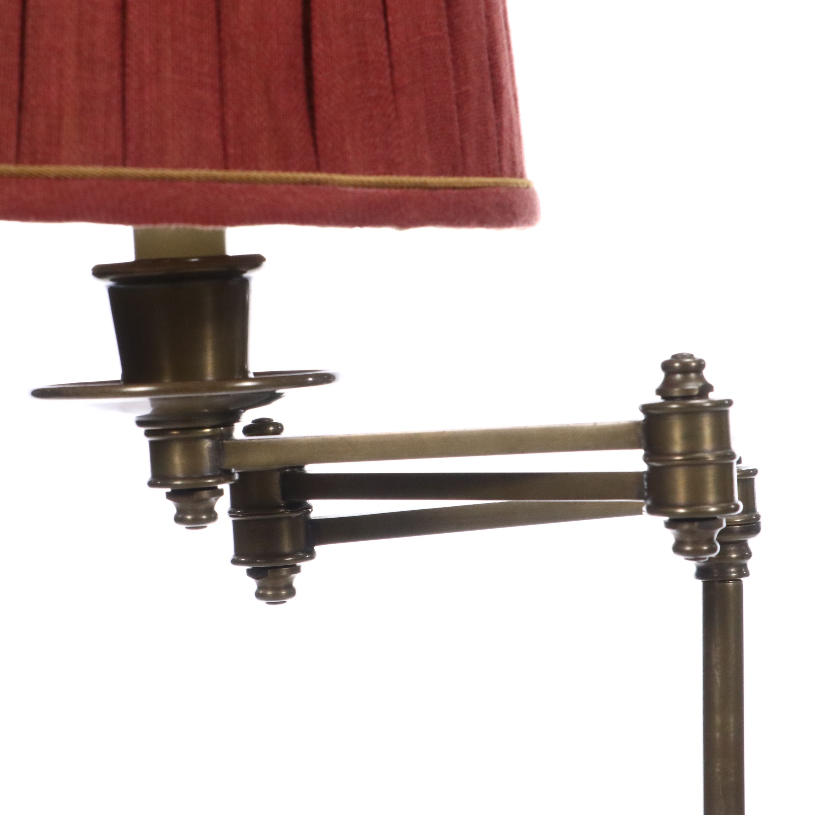 Oil Rubbed Bronze Finished Articulating Floor Lamp