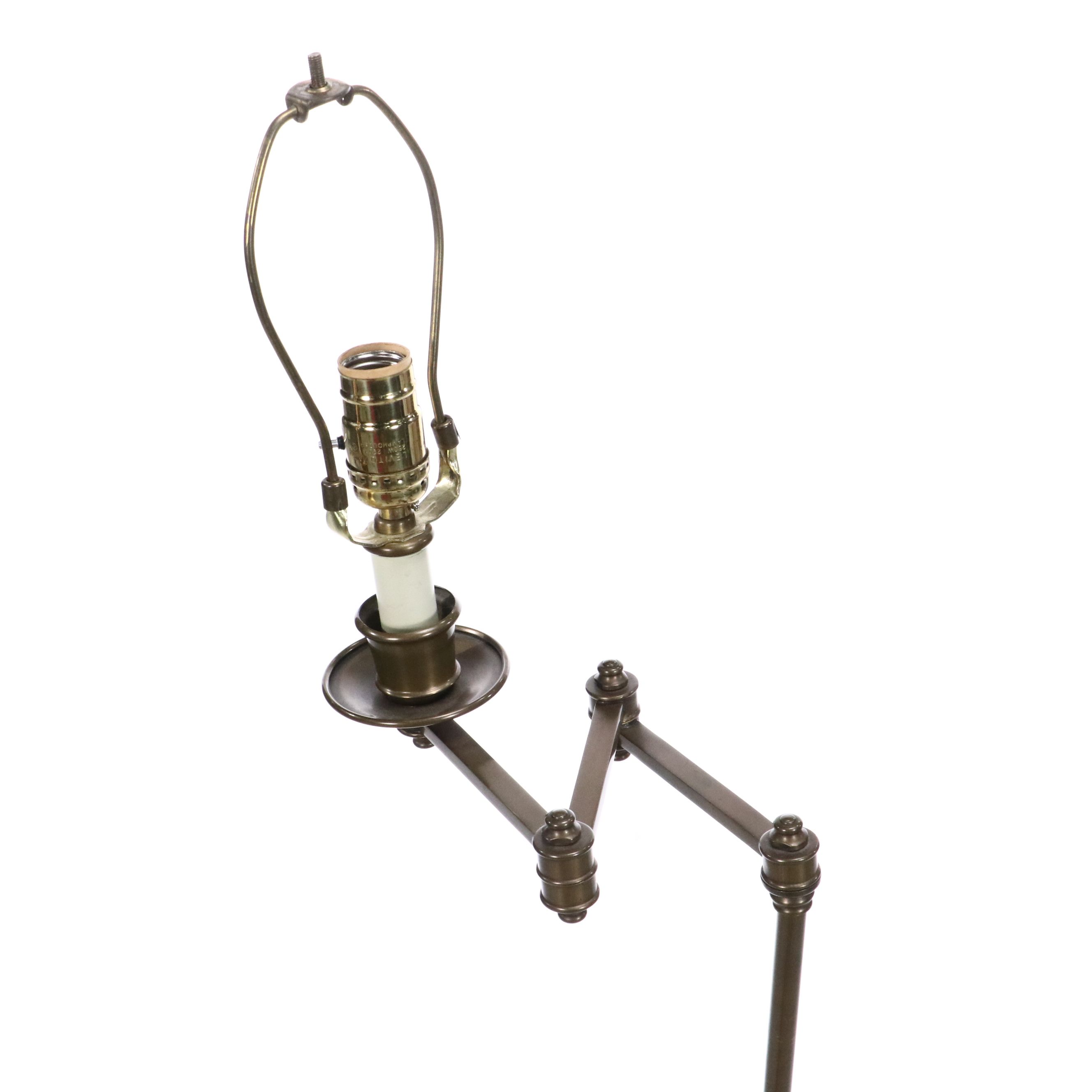 Oil Rubbed Bronze Finished Articulating Floor Lamp