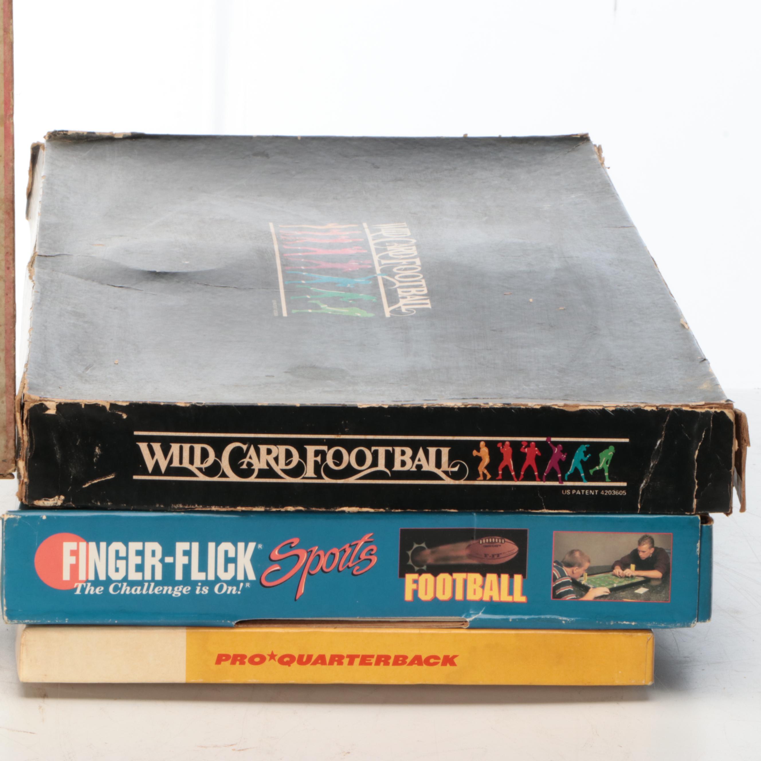 "You're The Quarterback", "Finger Flick", and Other Football Themed Board Games