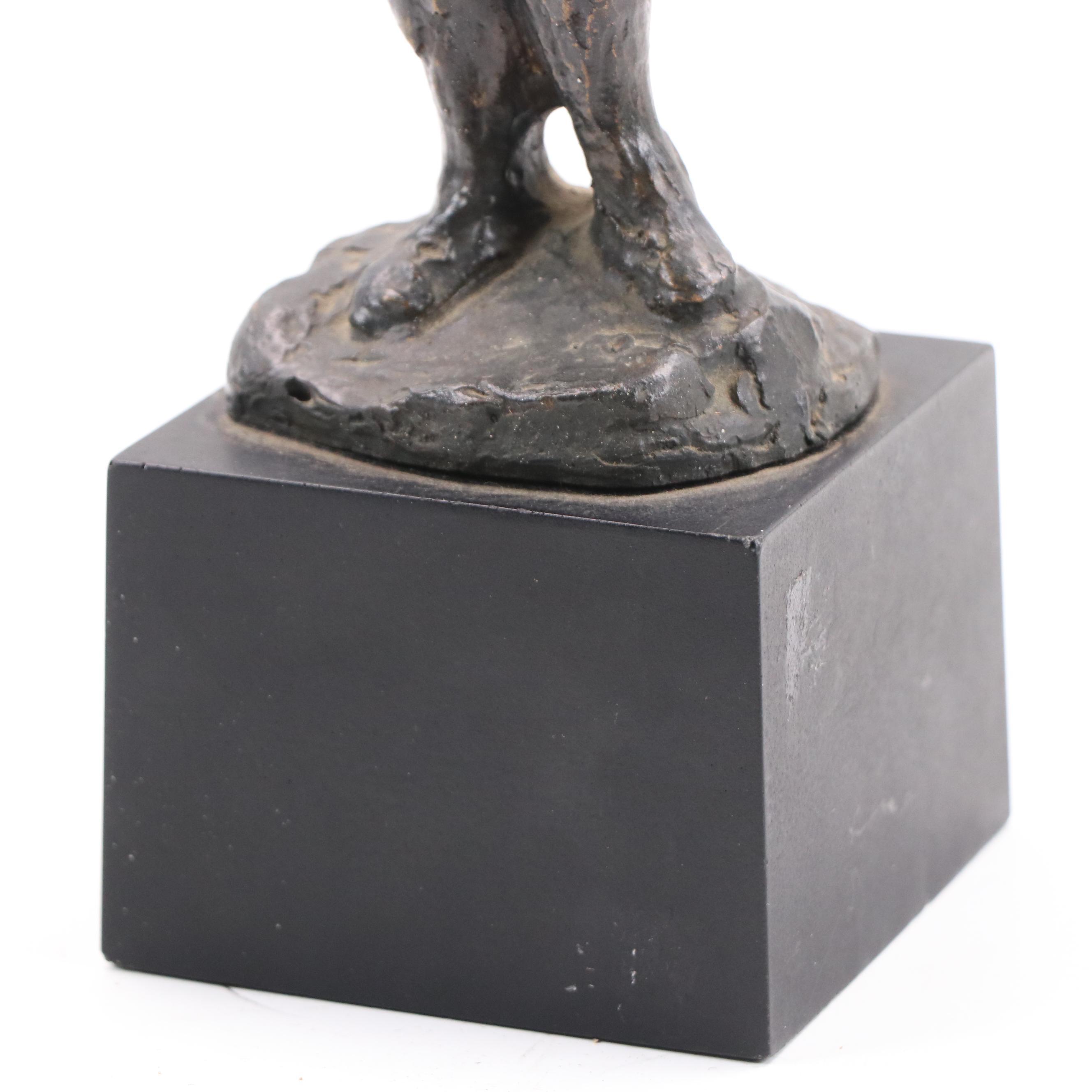 Resin Figurine After Honoré Daumier "The Scoffer," 21st Century