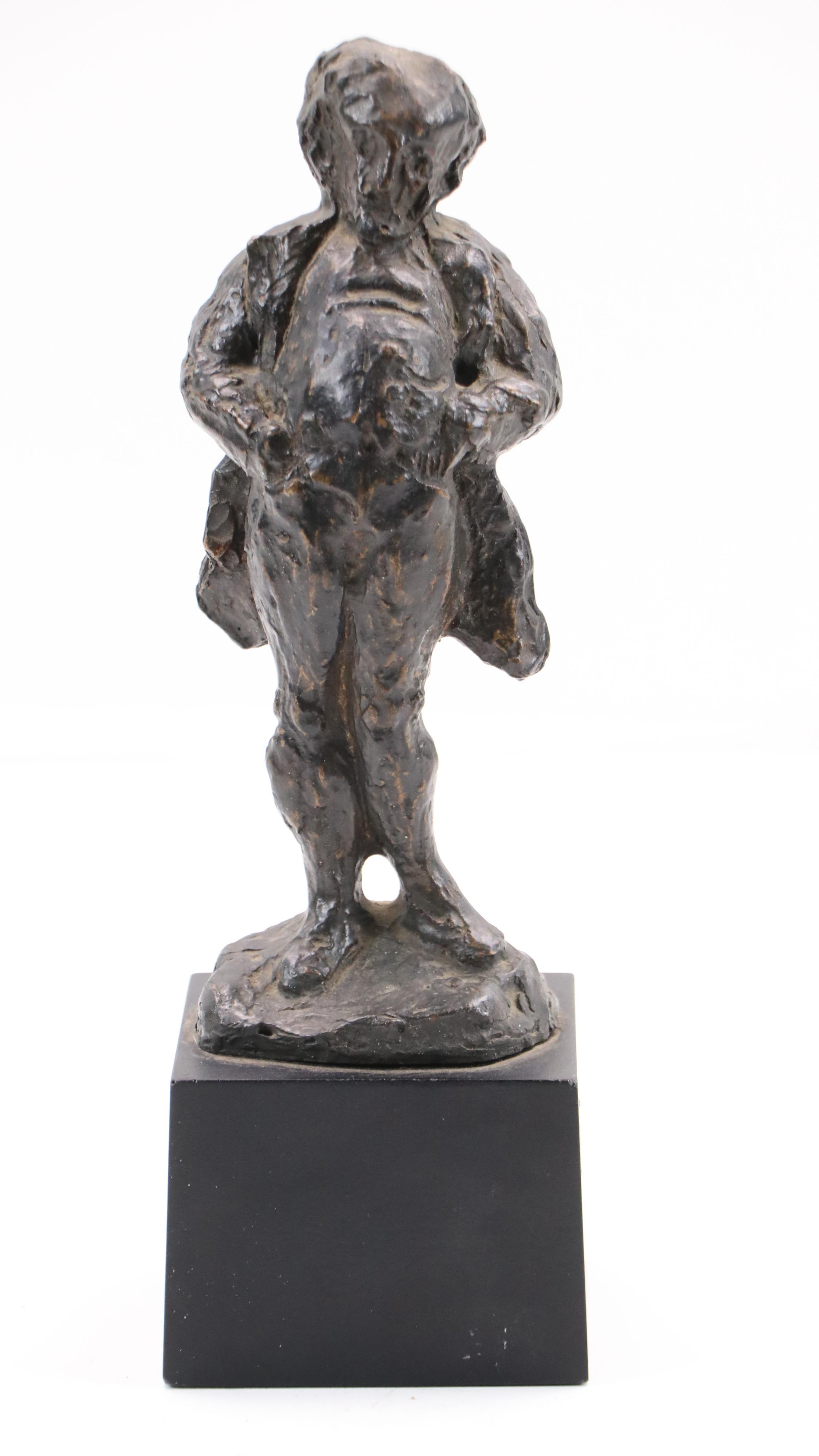 Resin Figurine After Honoré Daumier "The Scoffer," 21st Century
