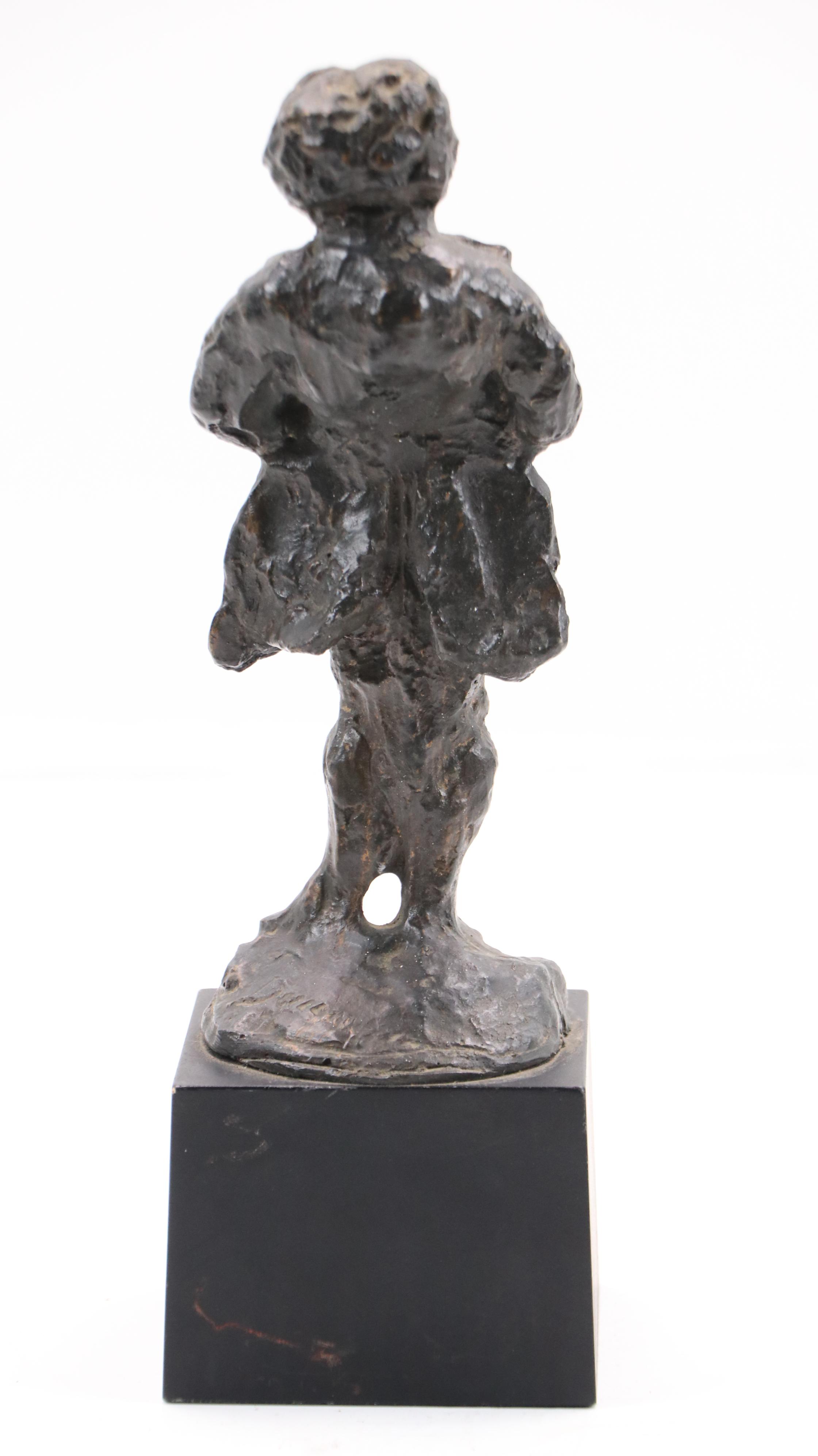 Resin Figurine After Honoré Daumier "The Scoffer," 21st Century