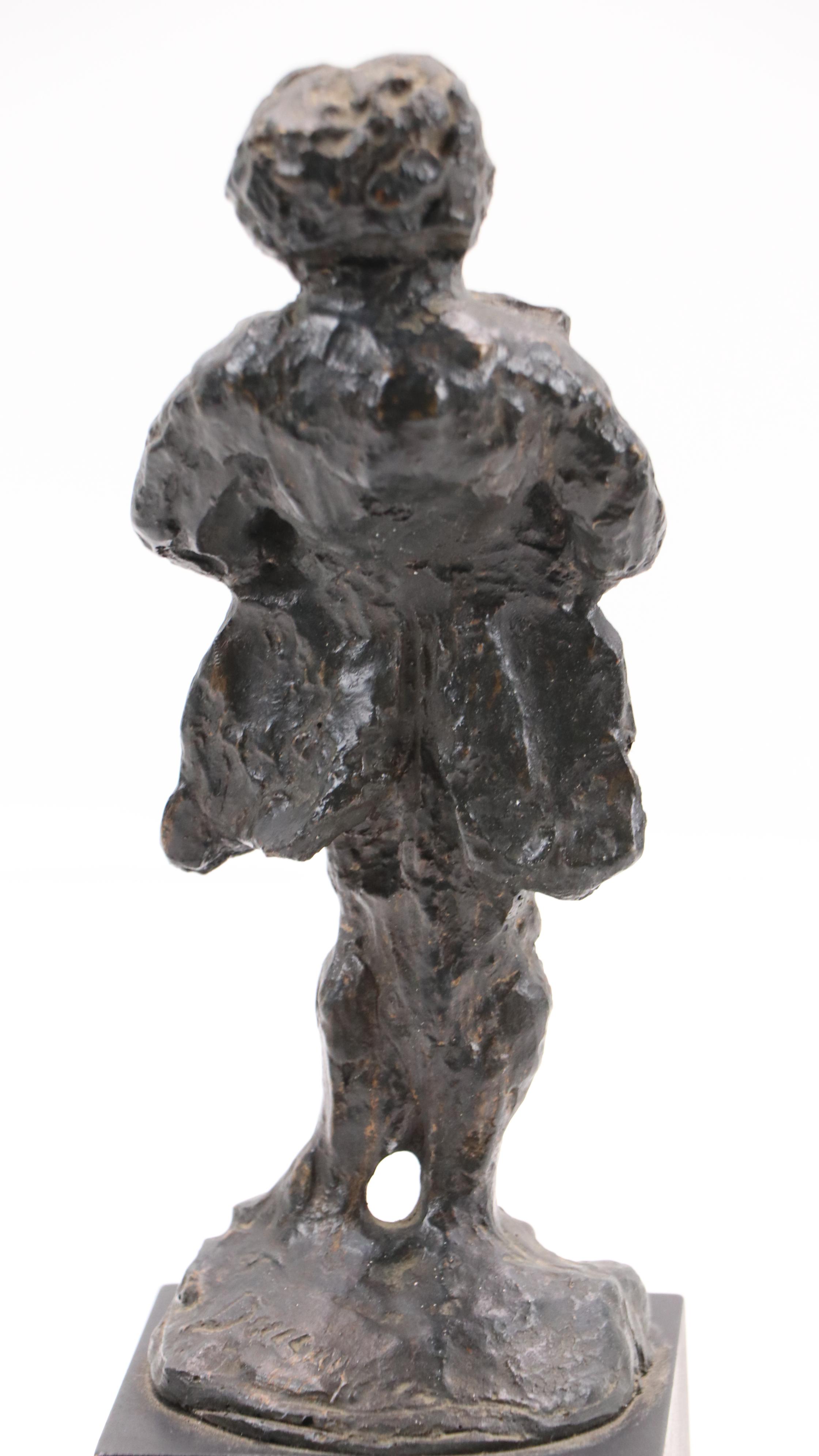 Resin Figurine After Honoré Daumier "The Scoffer," 21st Century