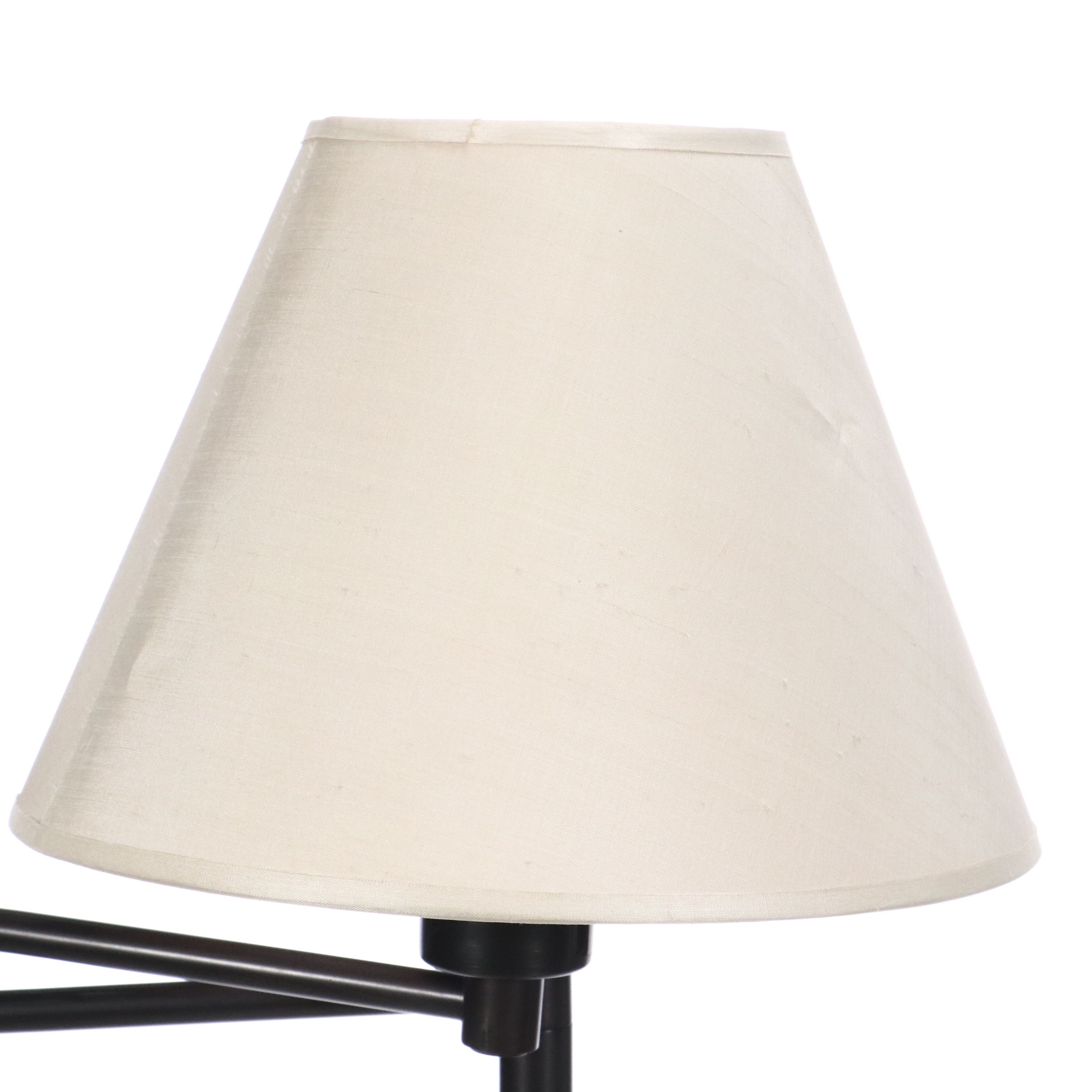 Black Finished Metal Articulating Floor Lamp