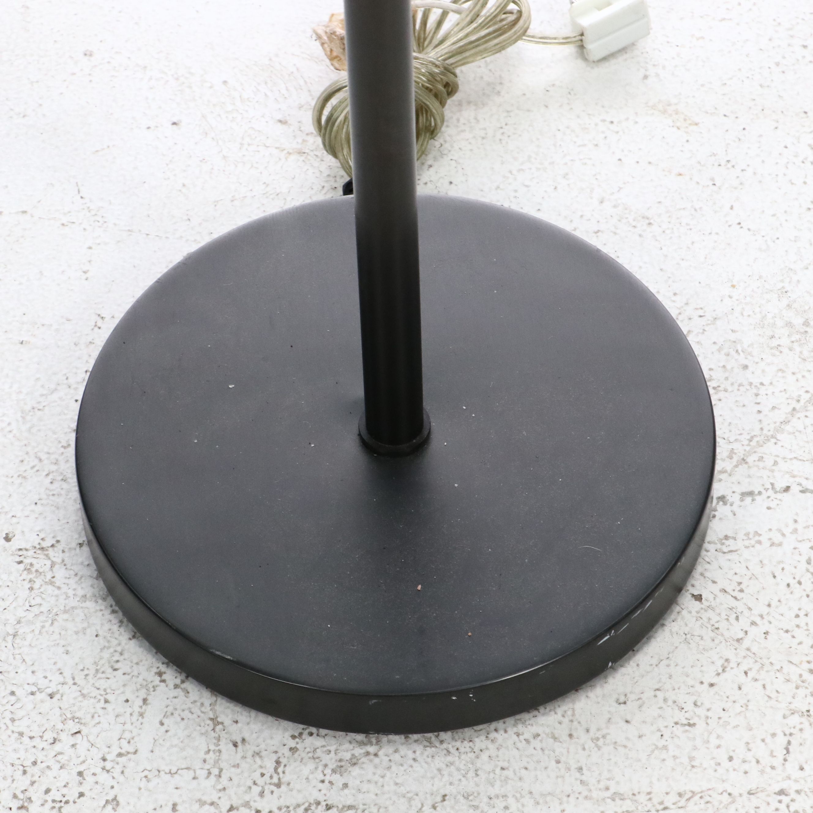 Black Finished Metal Articulating Floor Lamp