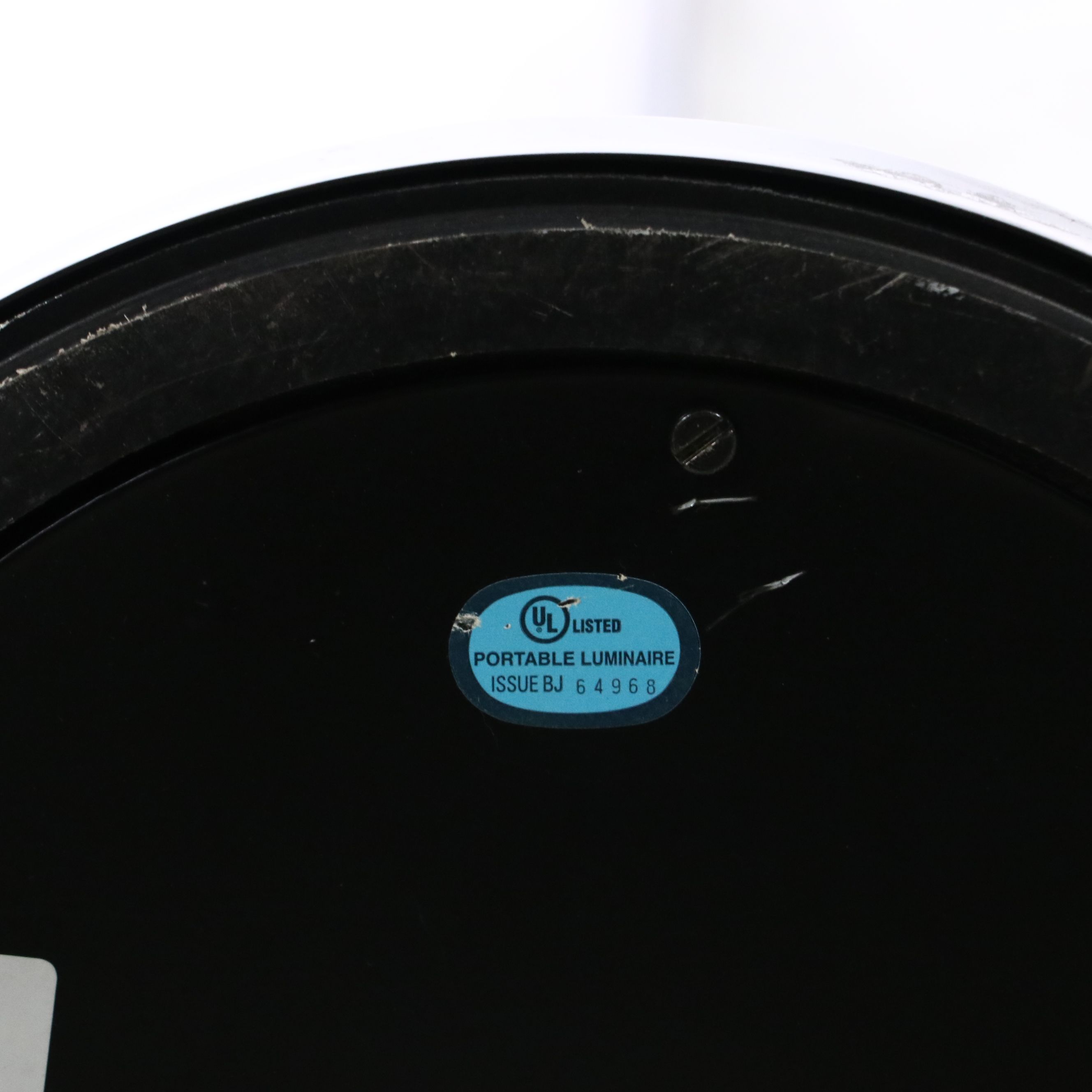 Black Finished Metal Articulating Floor Lamp