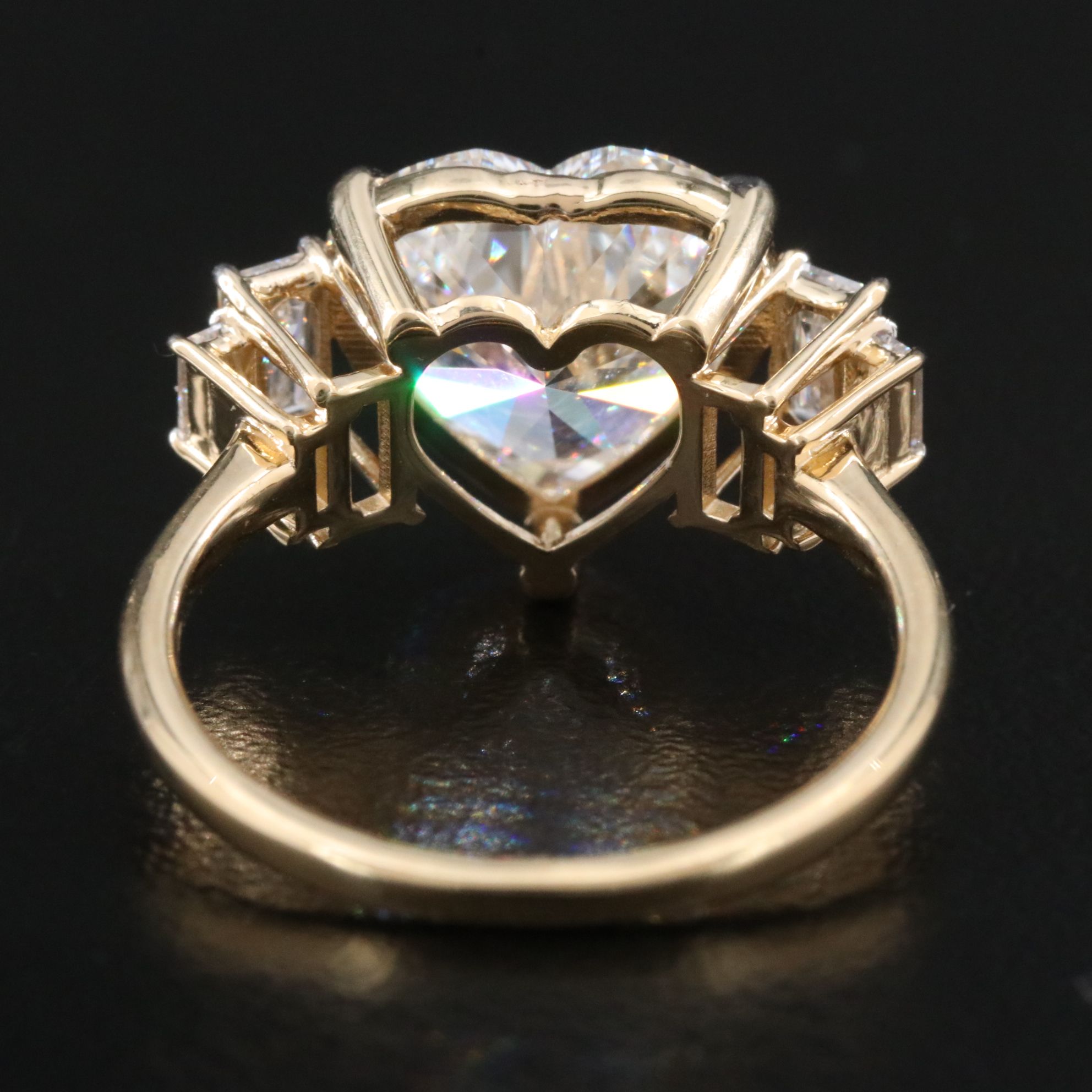 14K 4.62 CTW Lab Grown Diamond Ring with IGI Report