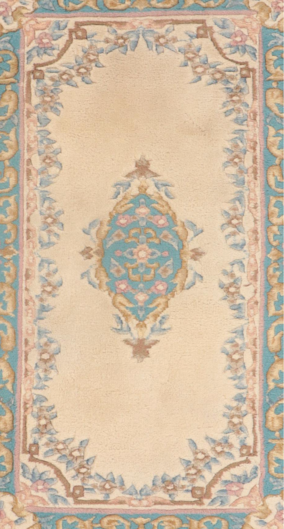 3'1 x 5'6 Hand-Knotted Chinese Nichols Art Deco Style Area Rug