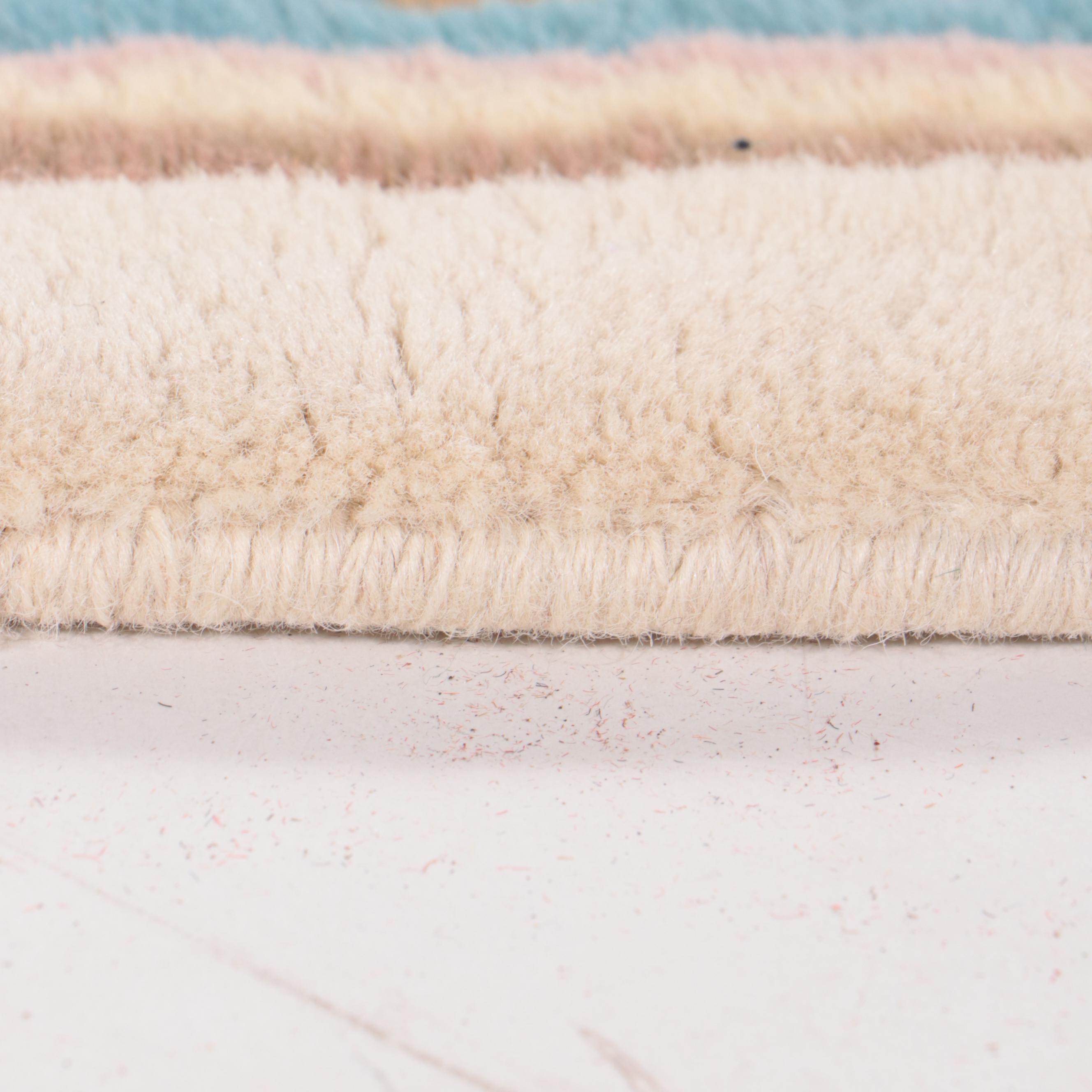 3'1 x 5'6 Hand-Knotted Chinese Nichols Art Deco Style Area Rug