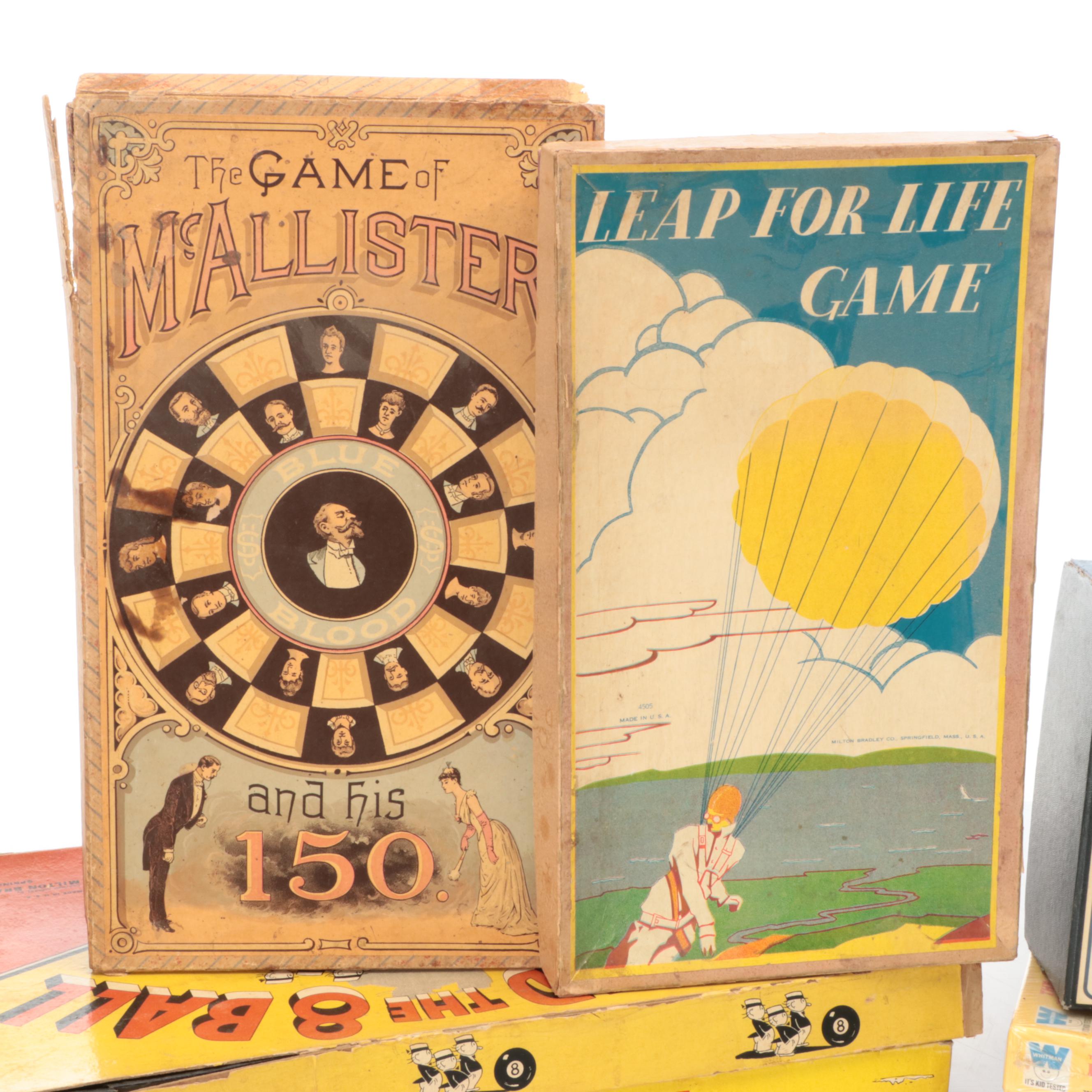 "Behind The 8 Ball", "Formel Fun", "Speed-O-Rama", and More Board Games
