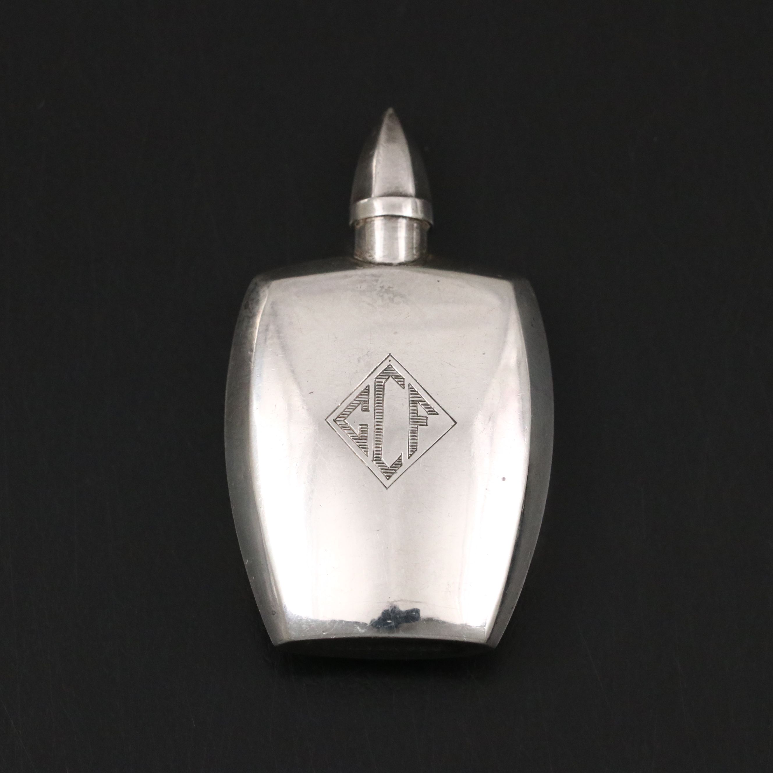 Foster & Bailey Enameled Sterling Compact and Other Antique Accessories