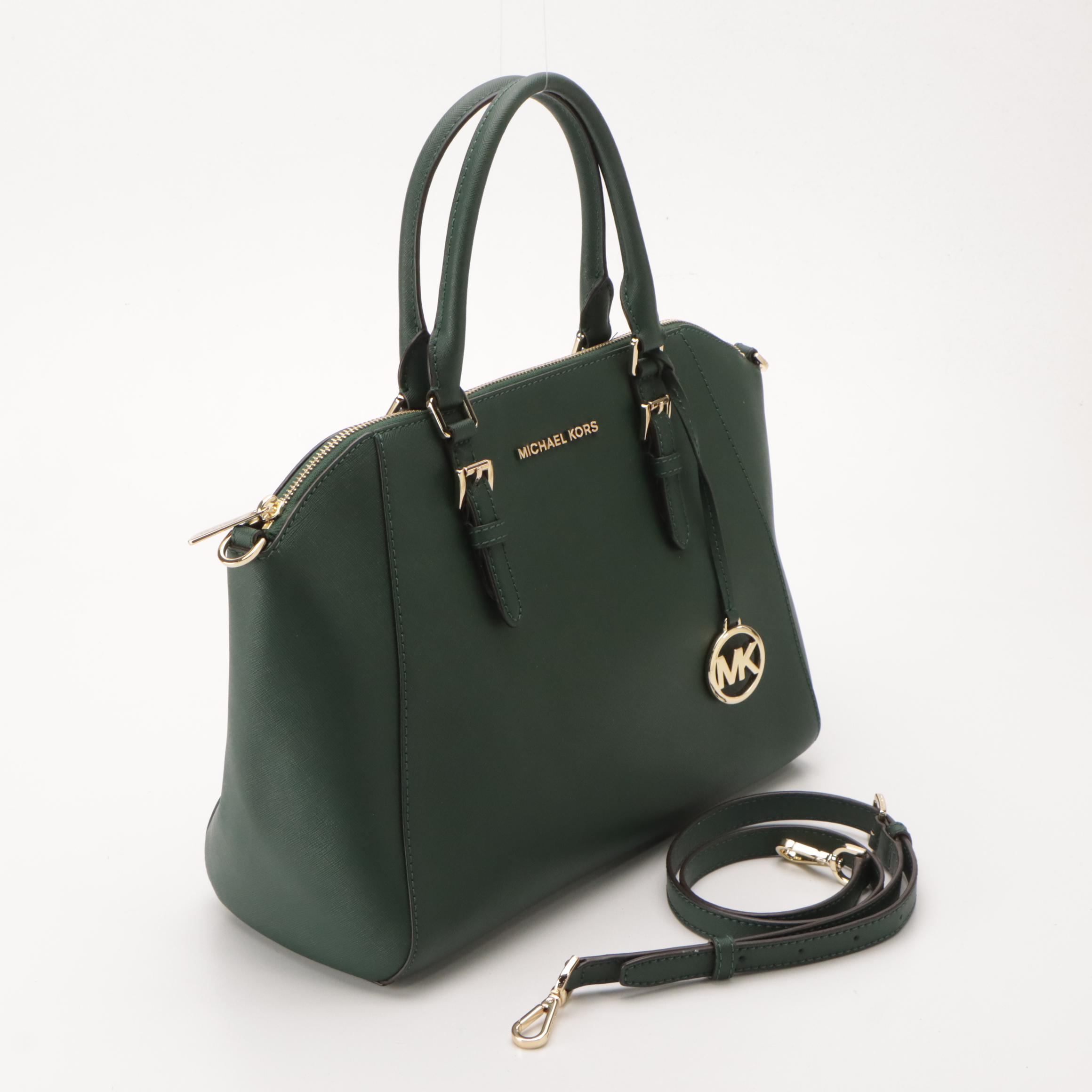 Michael Kors Ciara Two-Way Bag in Saffiano Leather & Calvin Klein Crossbody