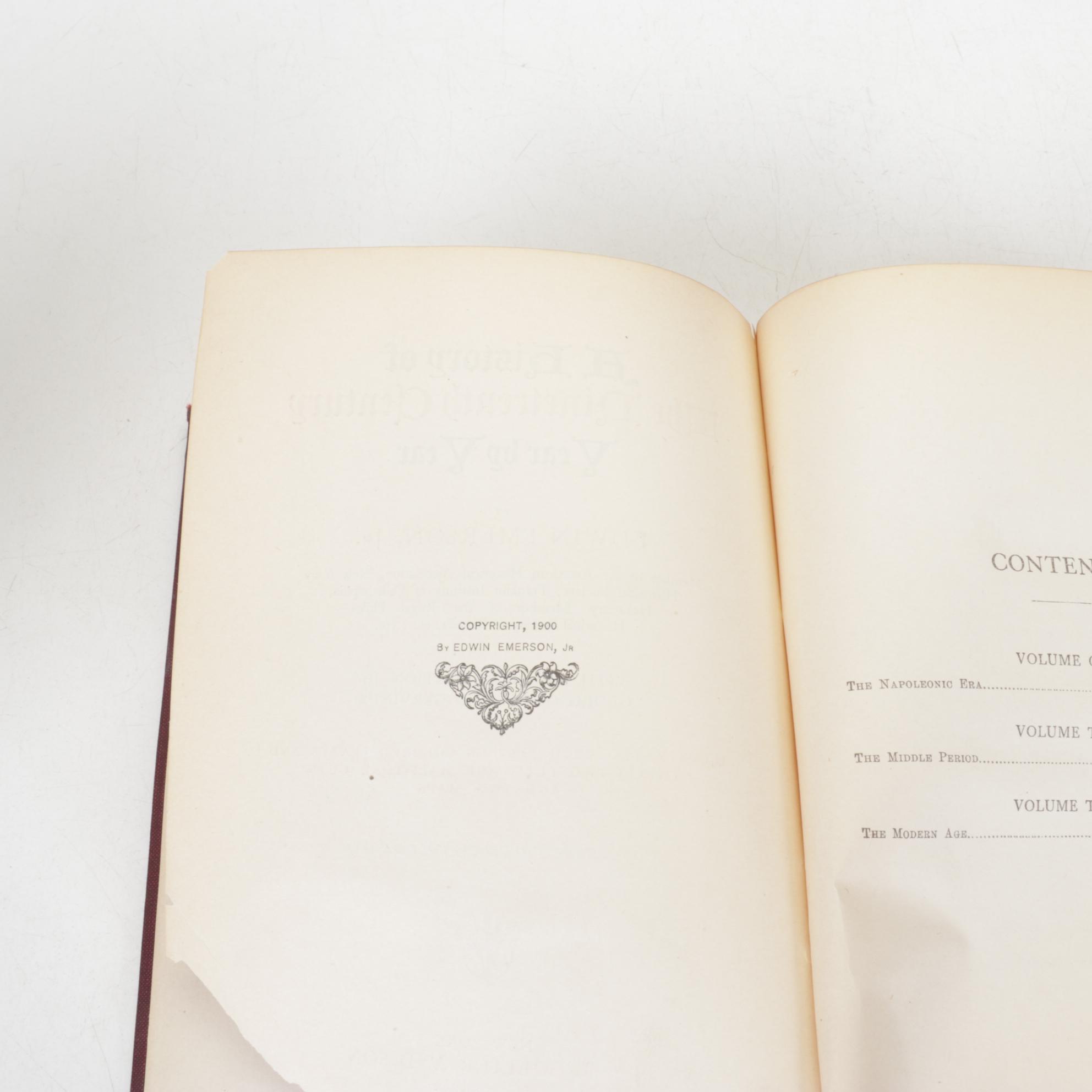 "History's Most Famous Words" and Other Books, Early to Mid-20th Century