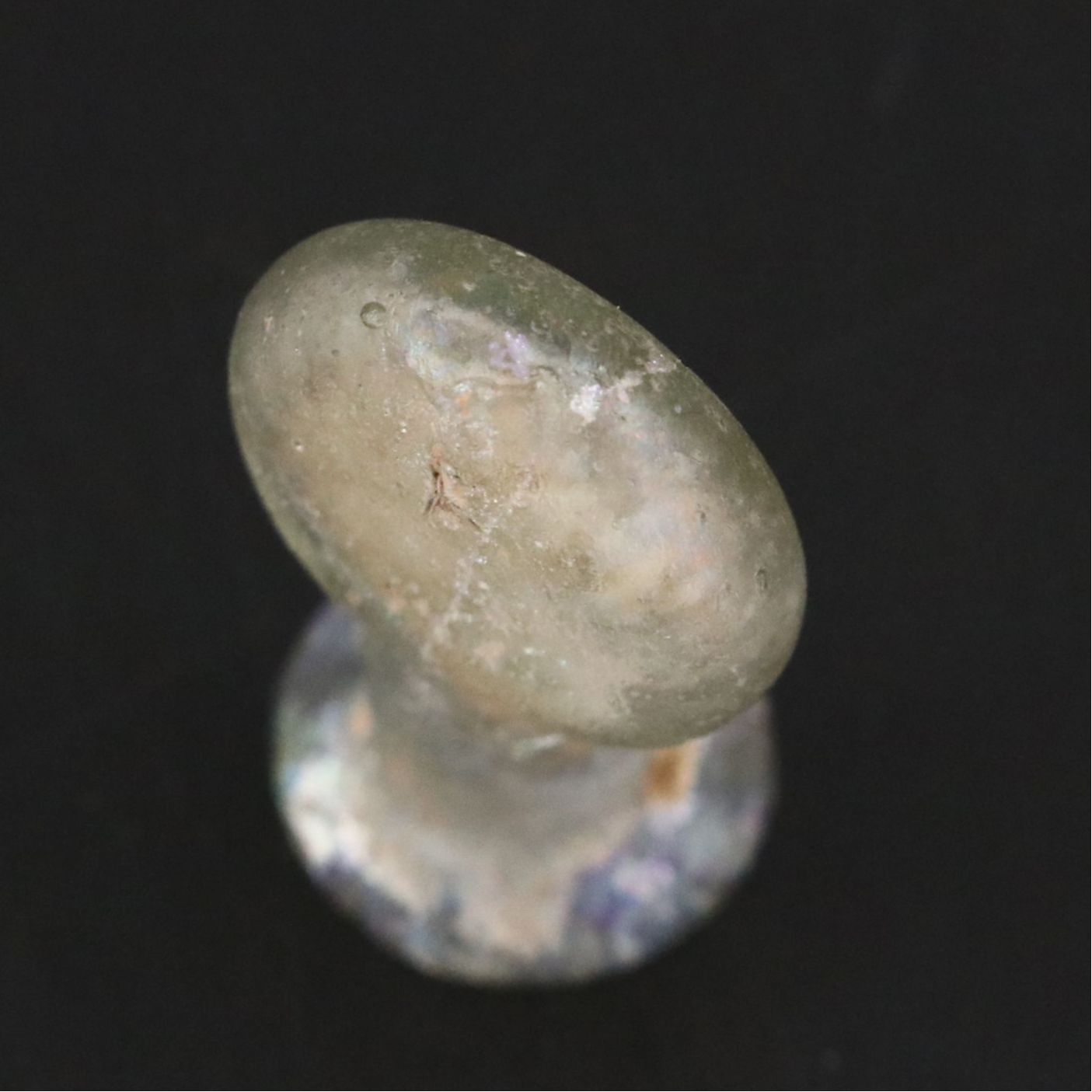 Ancient Roman Miniature Glass Bottle