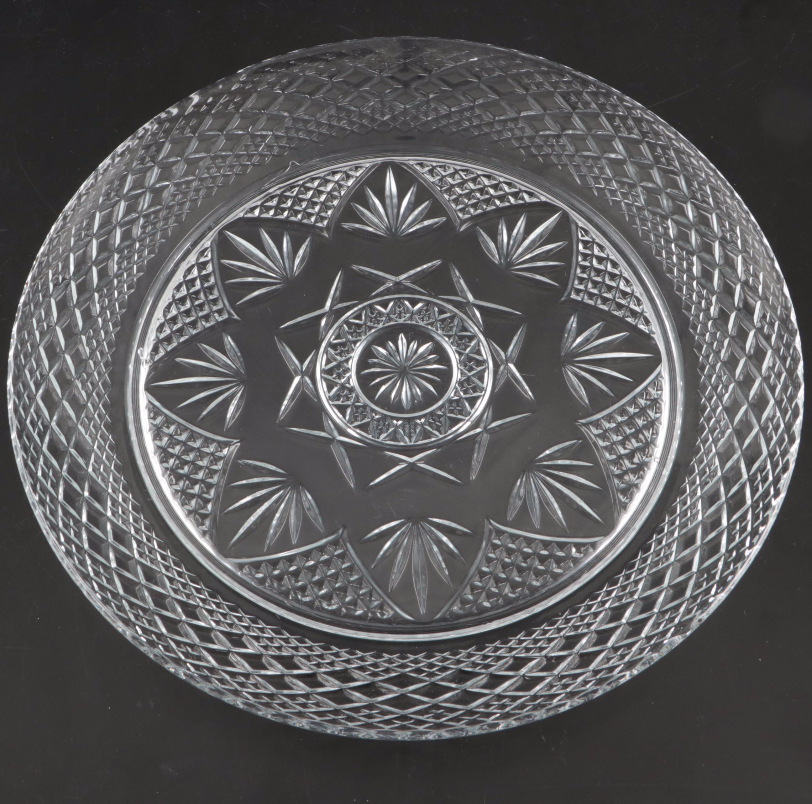 Victorian Style and Other Pressed Glass Plates