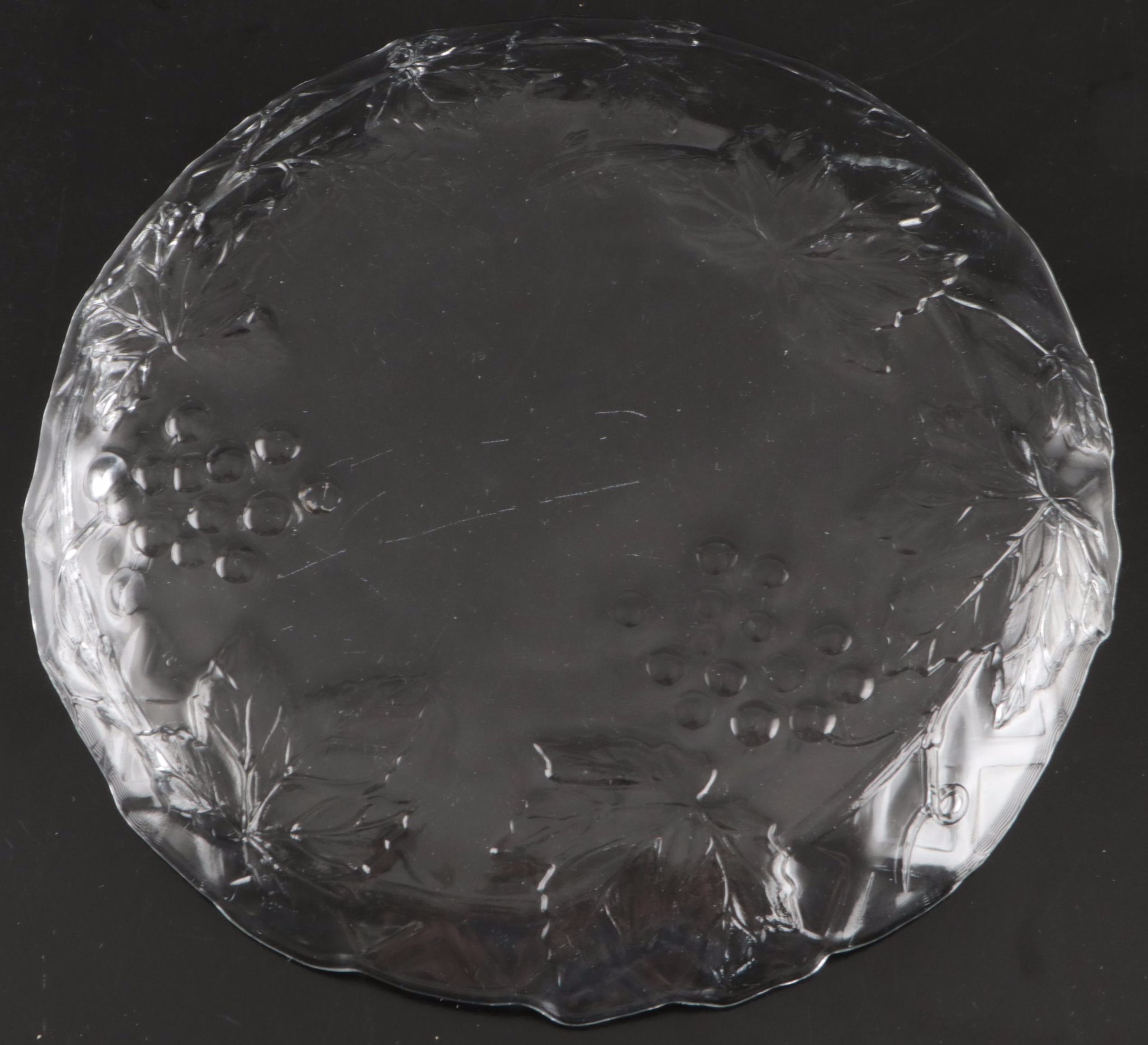 Victorian Style and Other Pressed Glass Plates